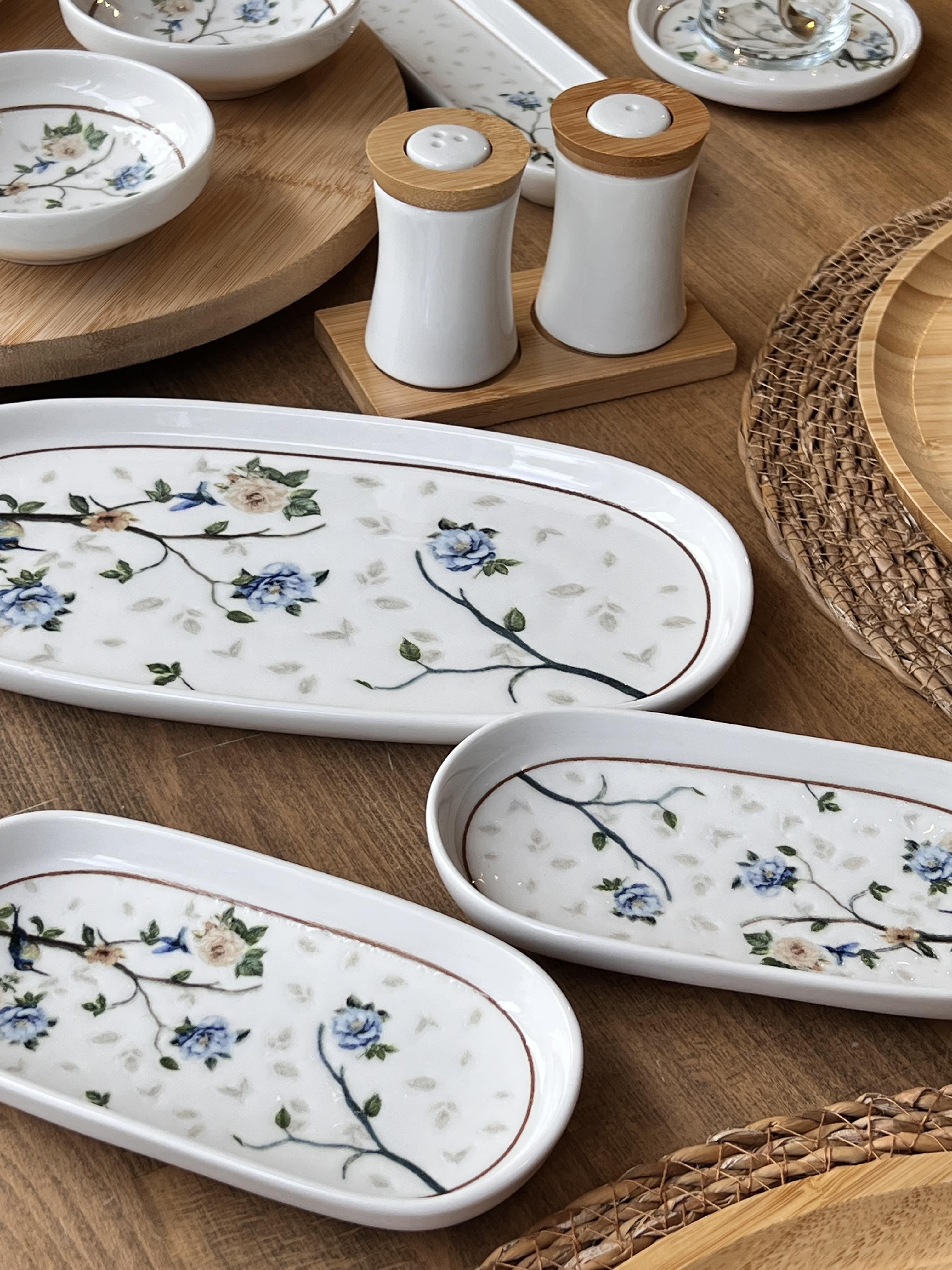 Kahvaltı Takımı Floral Elegance 52 Parça 6 Kişilik