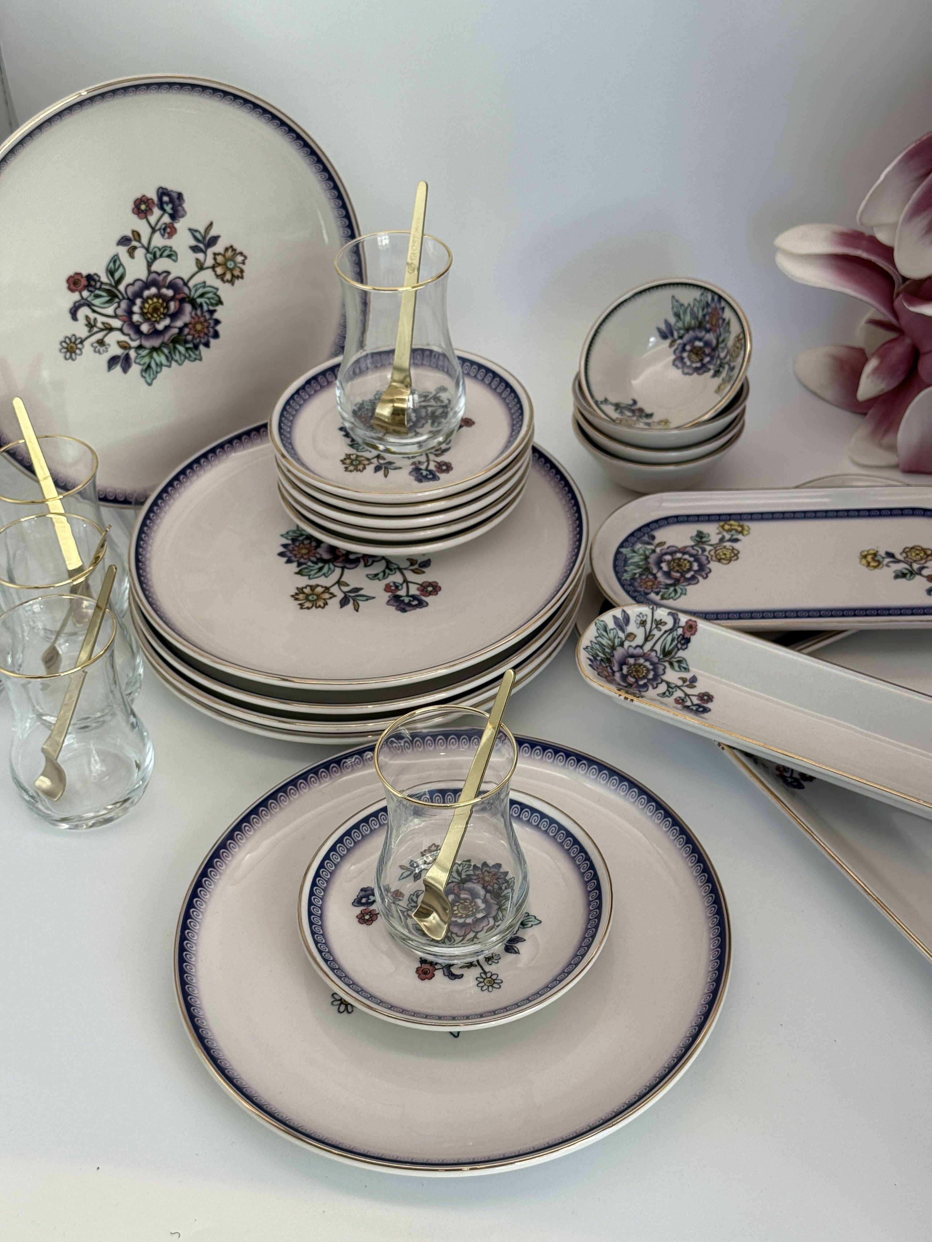 Kahvaltı Takımı Garden 32 Parça 6 Kişilik