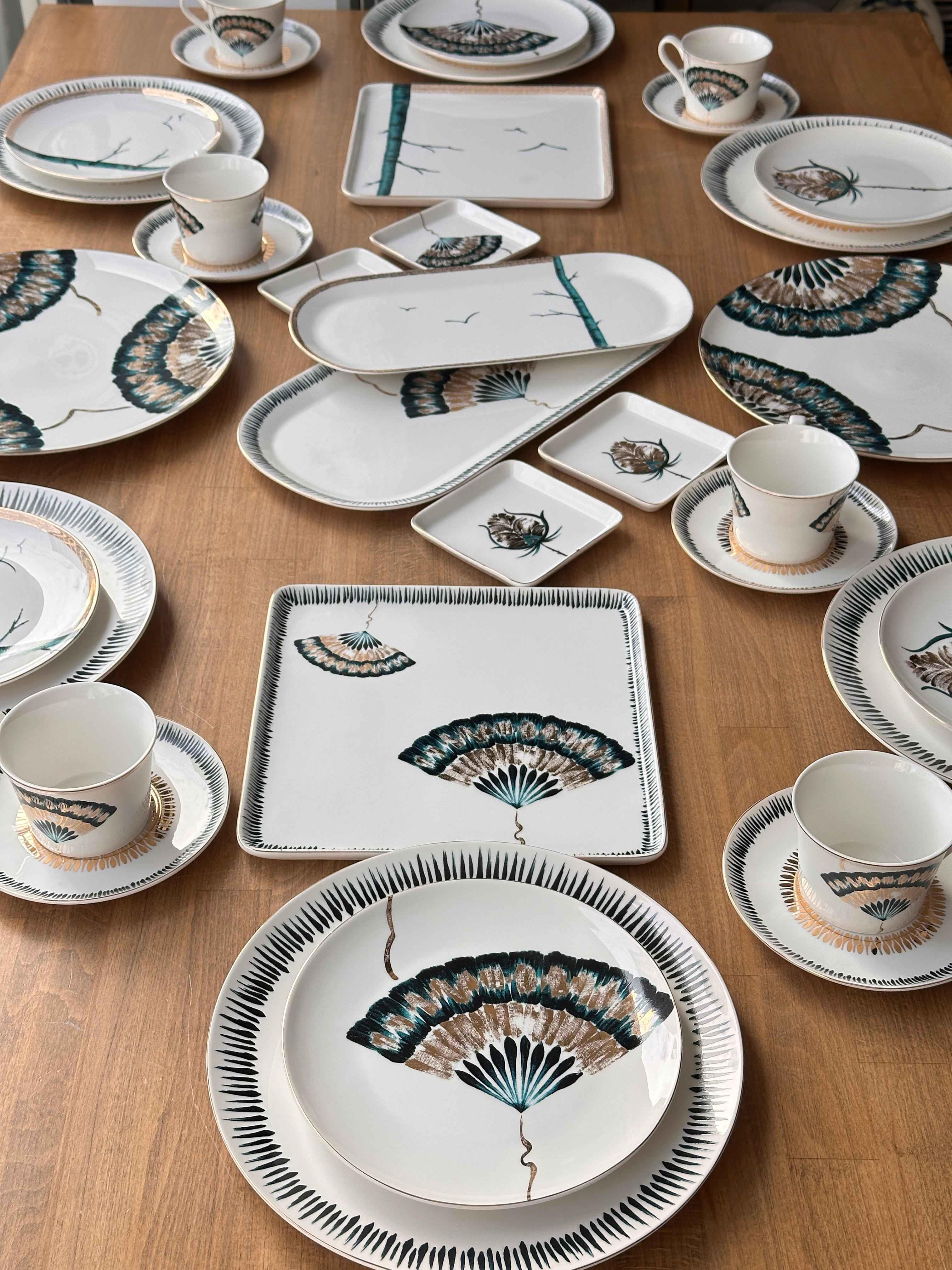 Kahvaltı Takımı Grace 34 Parça 6 Kişilik