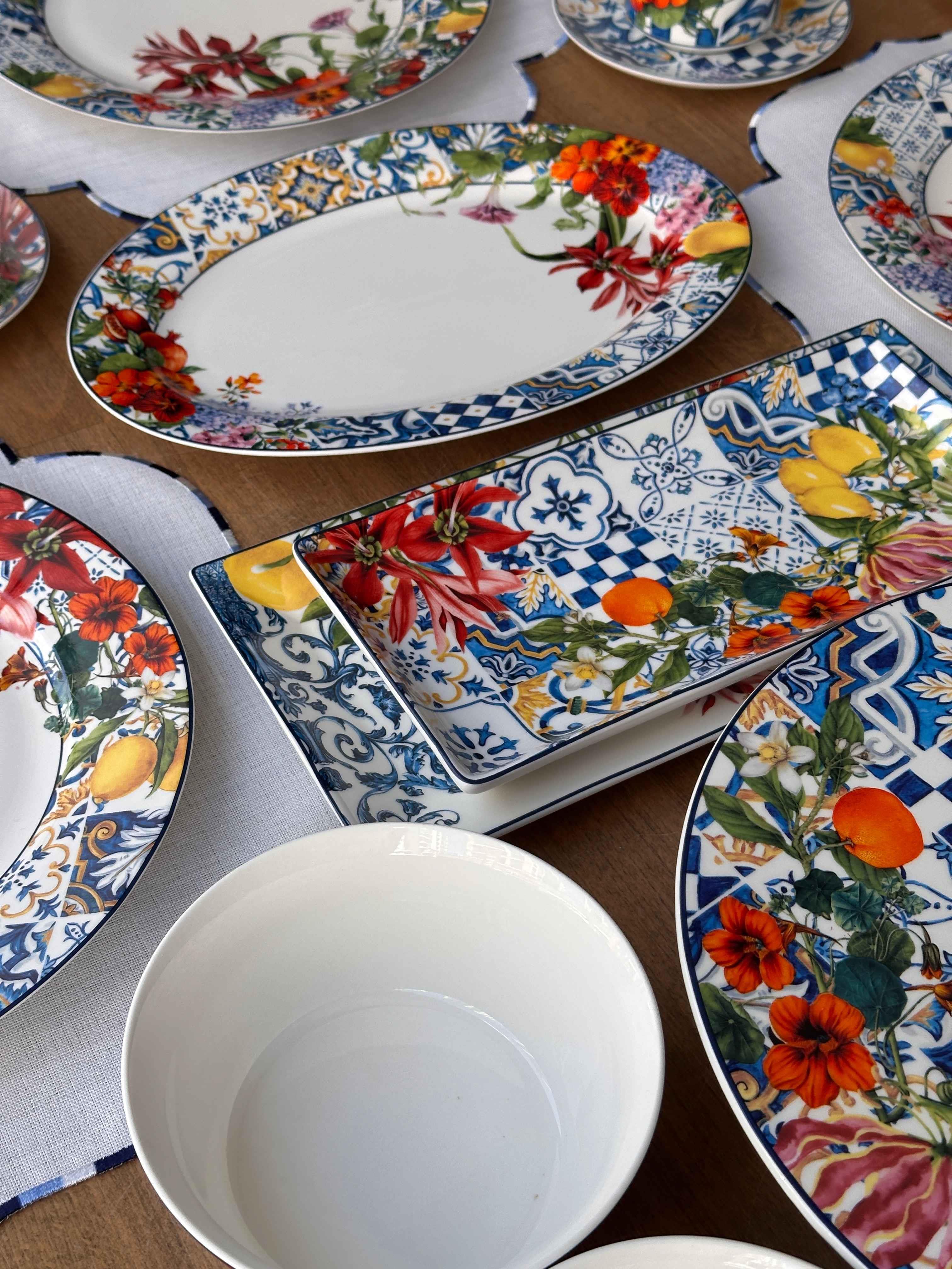 Kahvaltı Takımı Italy Garden 42 Parça 6 Kişilik