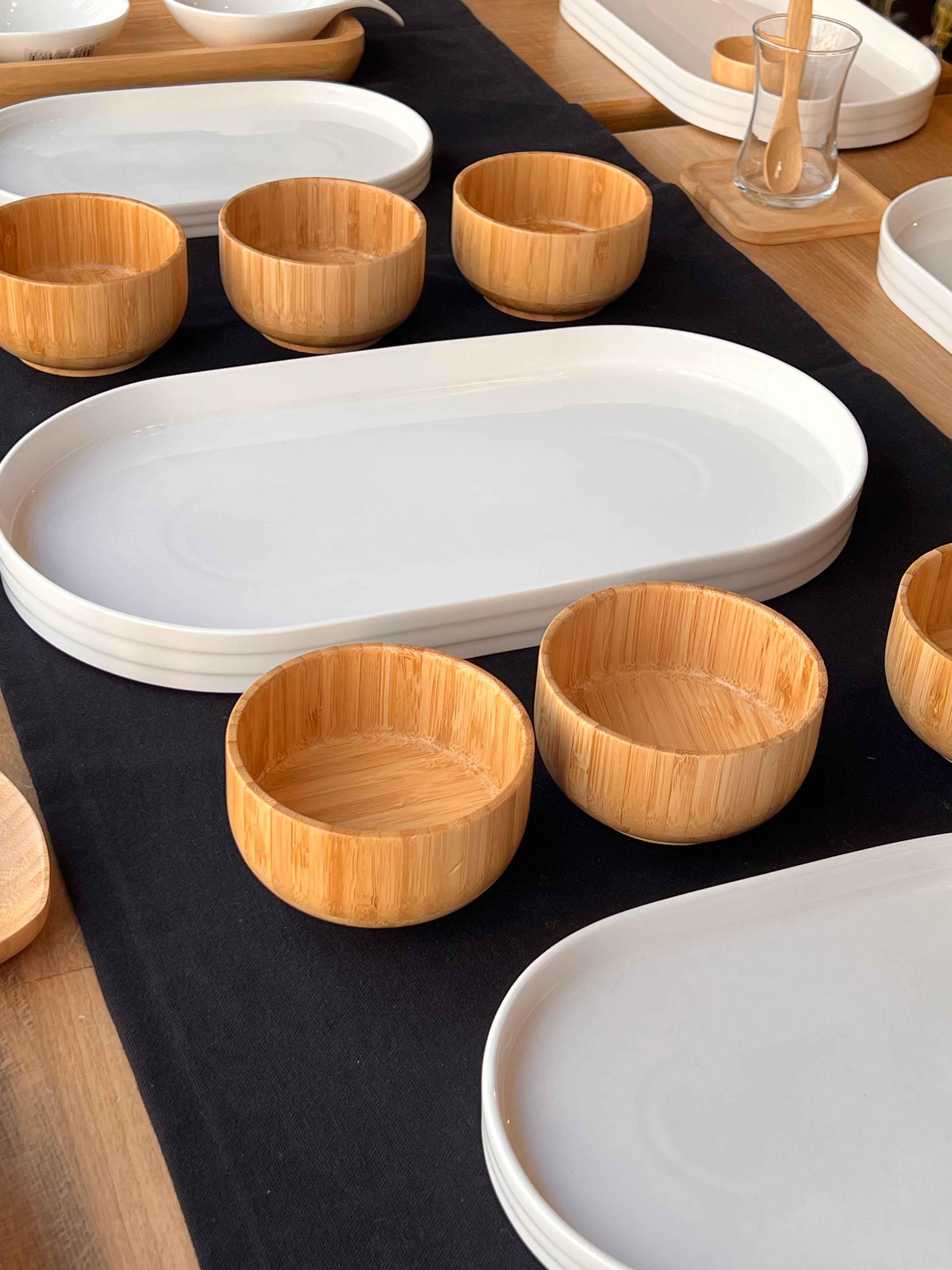 Kahvaltı Takımı Linea Bambu Parça 12 Kişilik