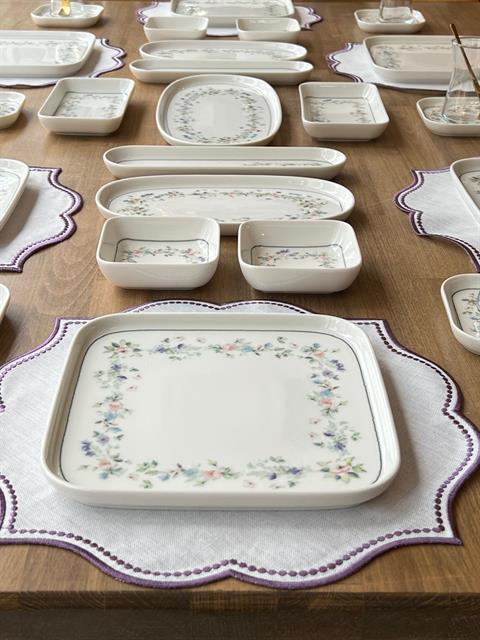 Kahvaltı Takımı Orion Garden 35 Parça 6 Kişilik