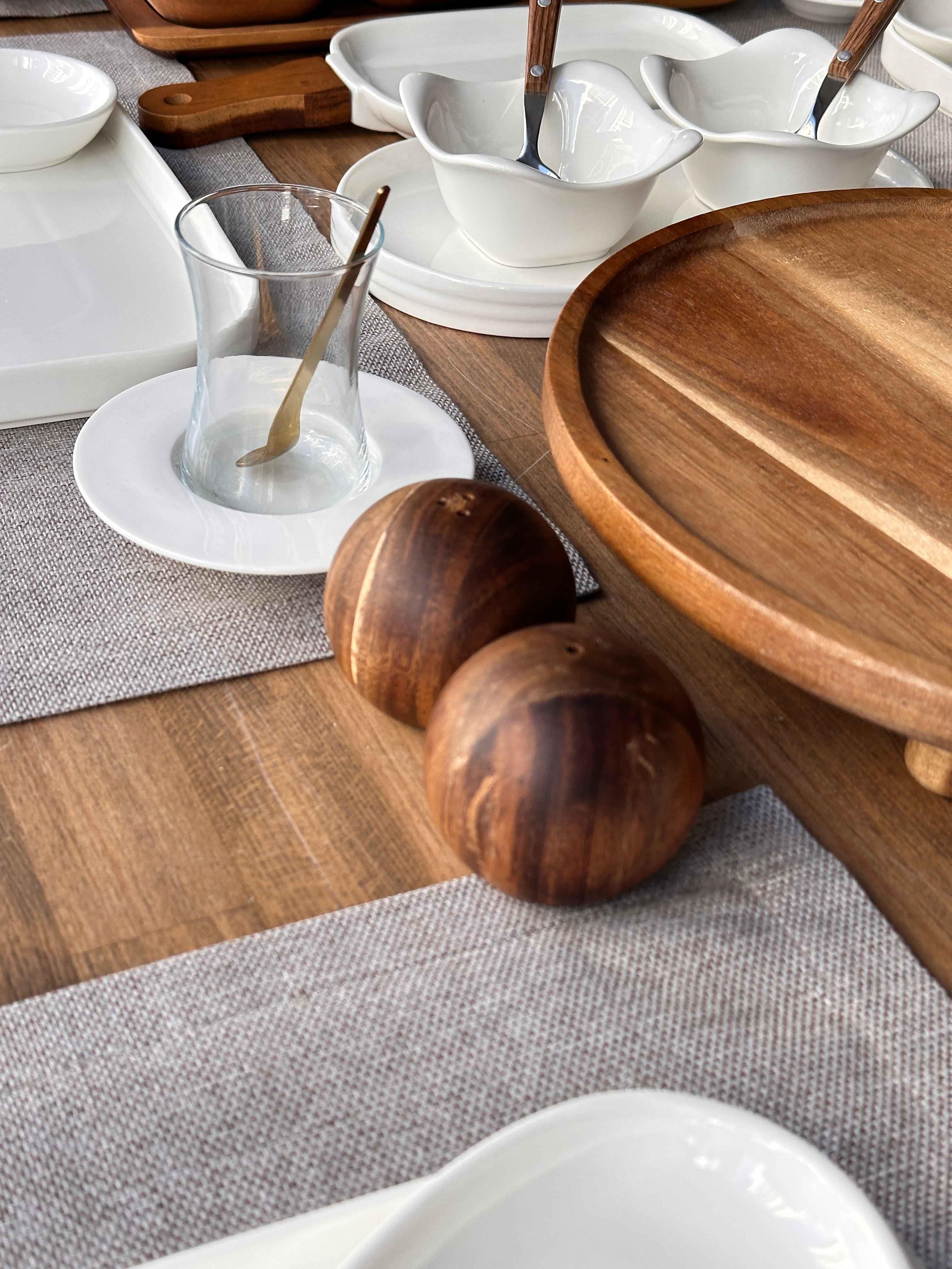 Kahvaltı Takımı Pure Akasya 79 Parça 6 Kişilik