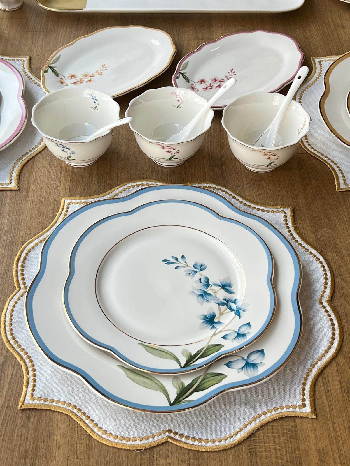 Kahvaltı Takımı Roses 55 Parça 6 Kişilik