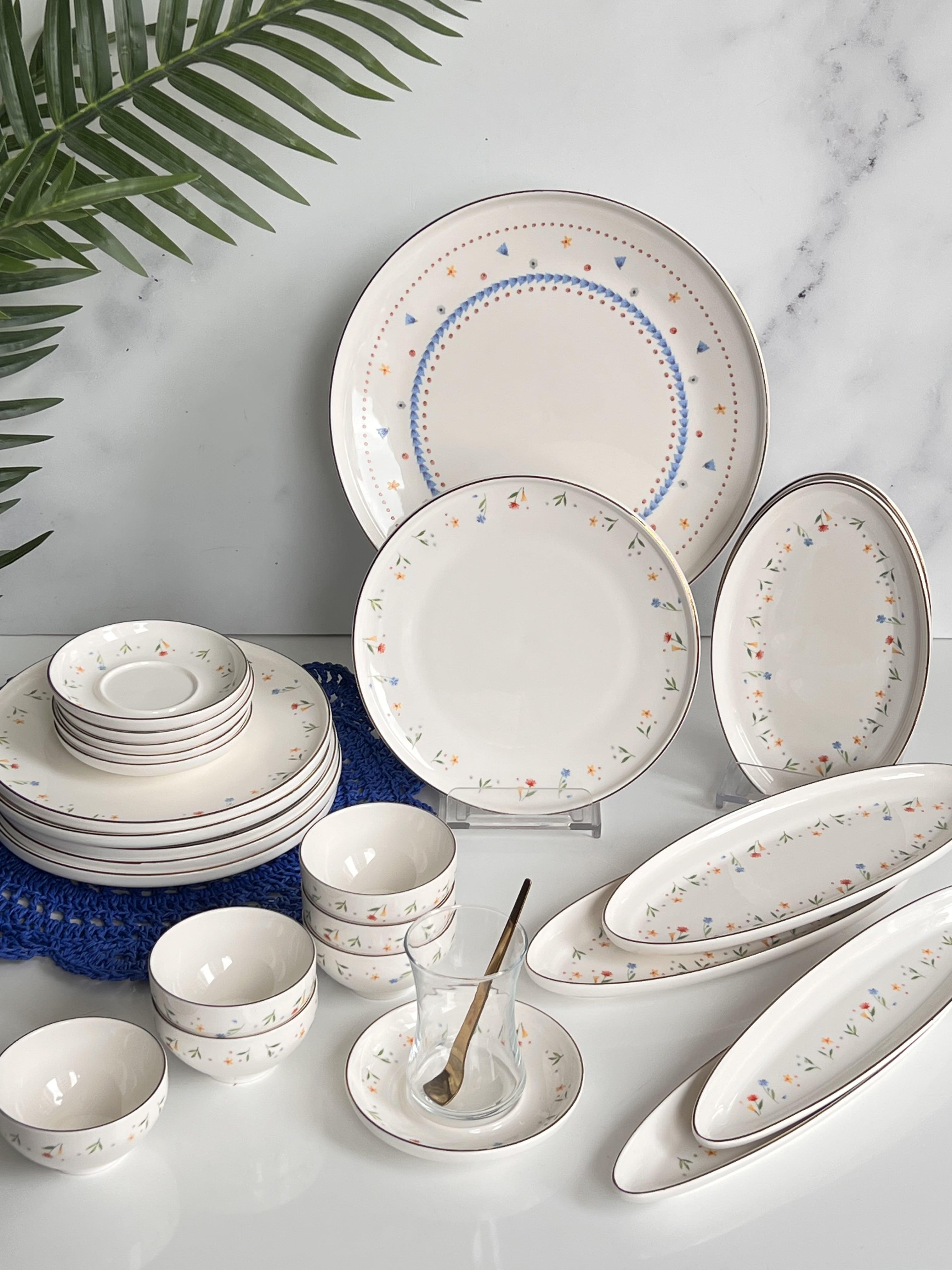 Kahvaltı Takımı Spring 37 Parça 6 Kişilik