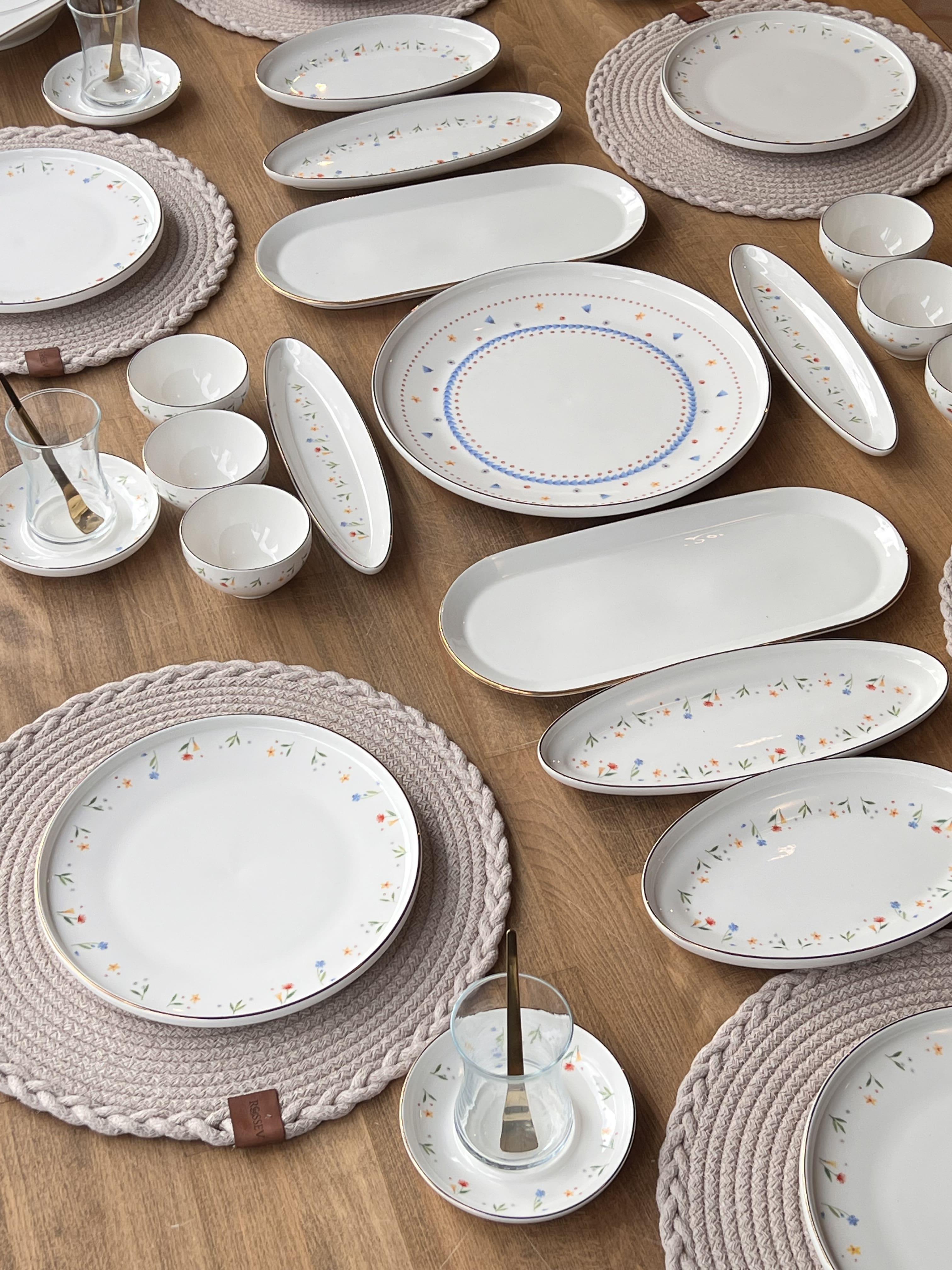 Kahvaltı Takımı Spring  Parça 46 Kişilik