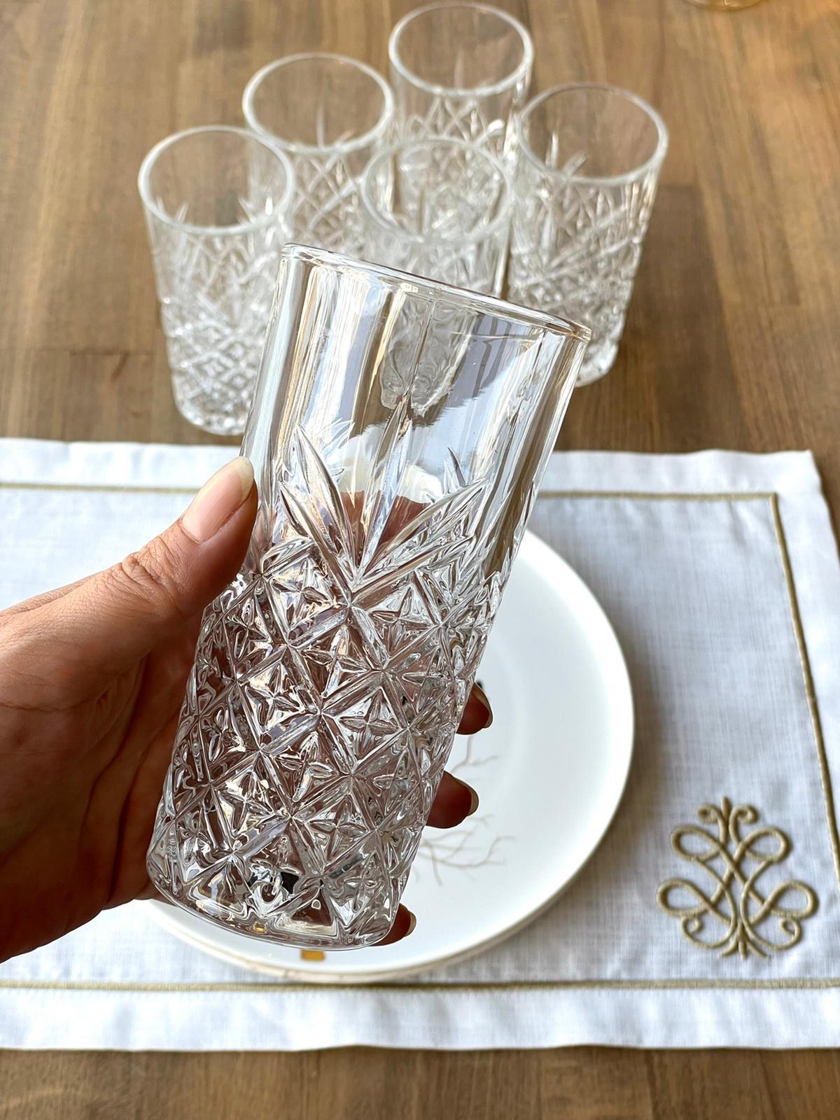 Kristal Elegant Meşrubat Bardak 6'lı