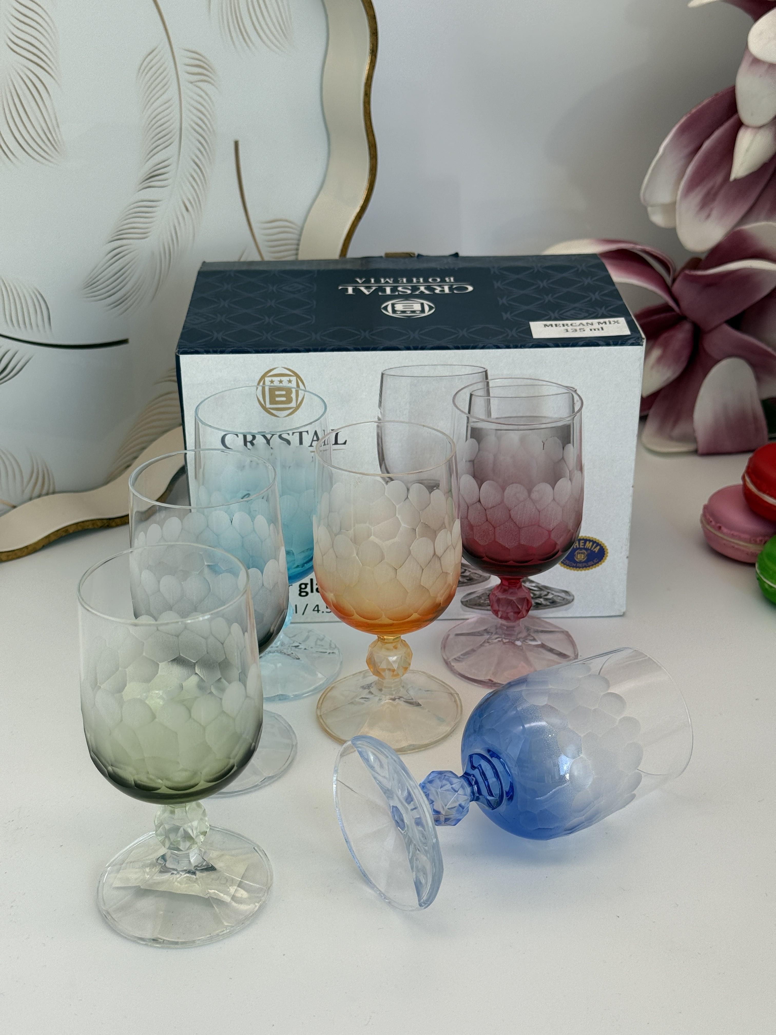 Mercan Kahve Yanı Su Kadeh-135ml