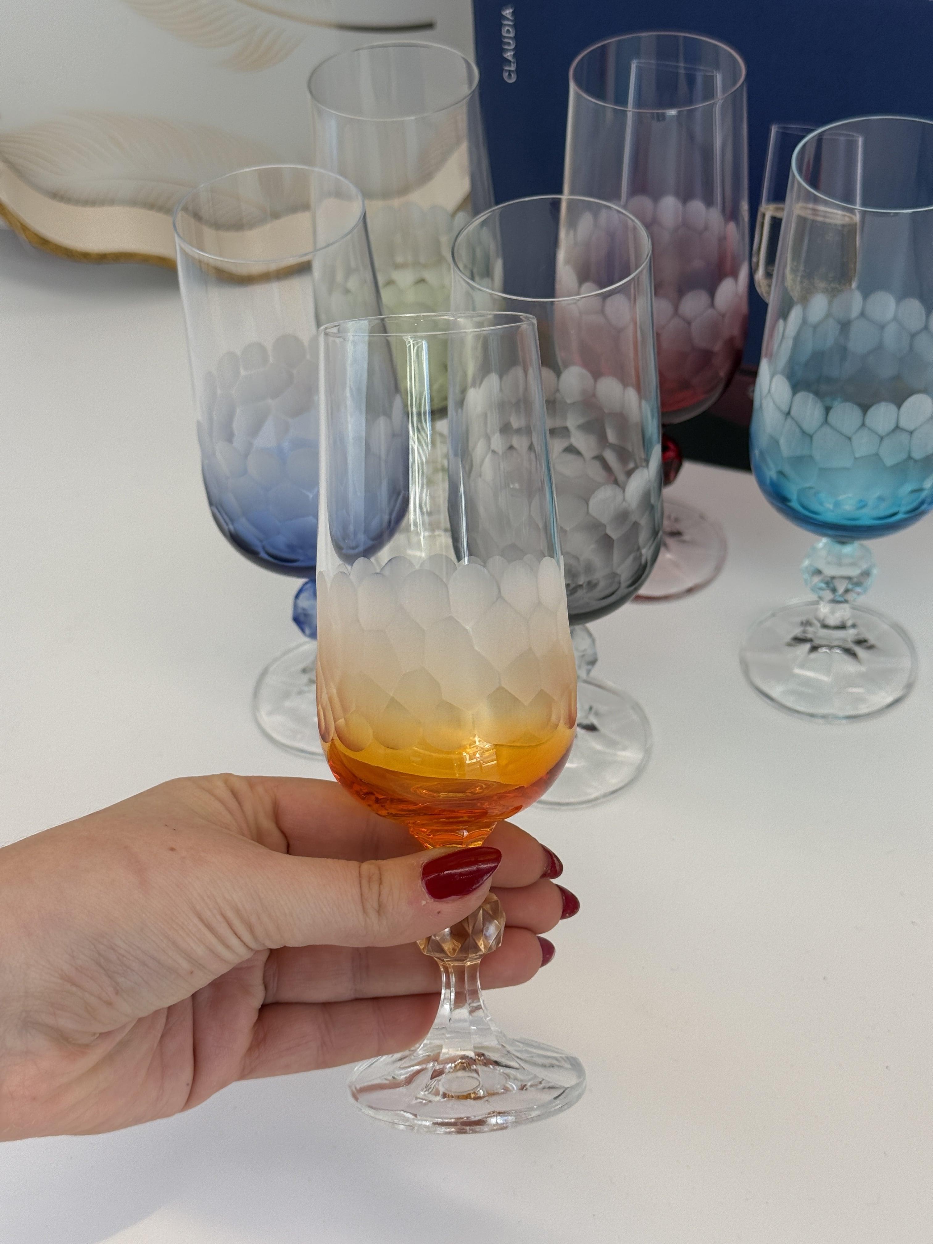 Mercan Kahve Yanı Su Kadeh-180ml