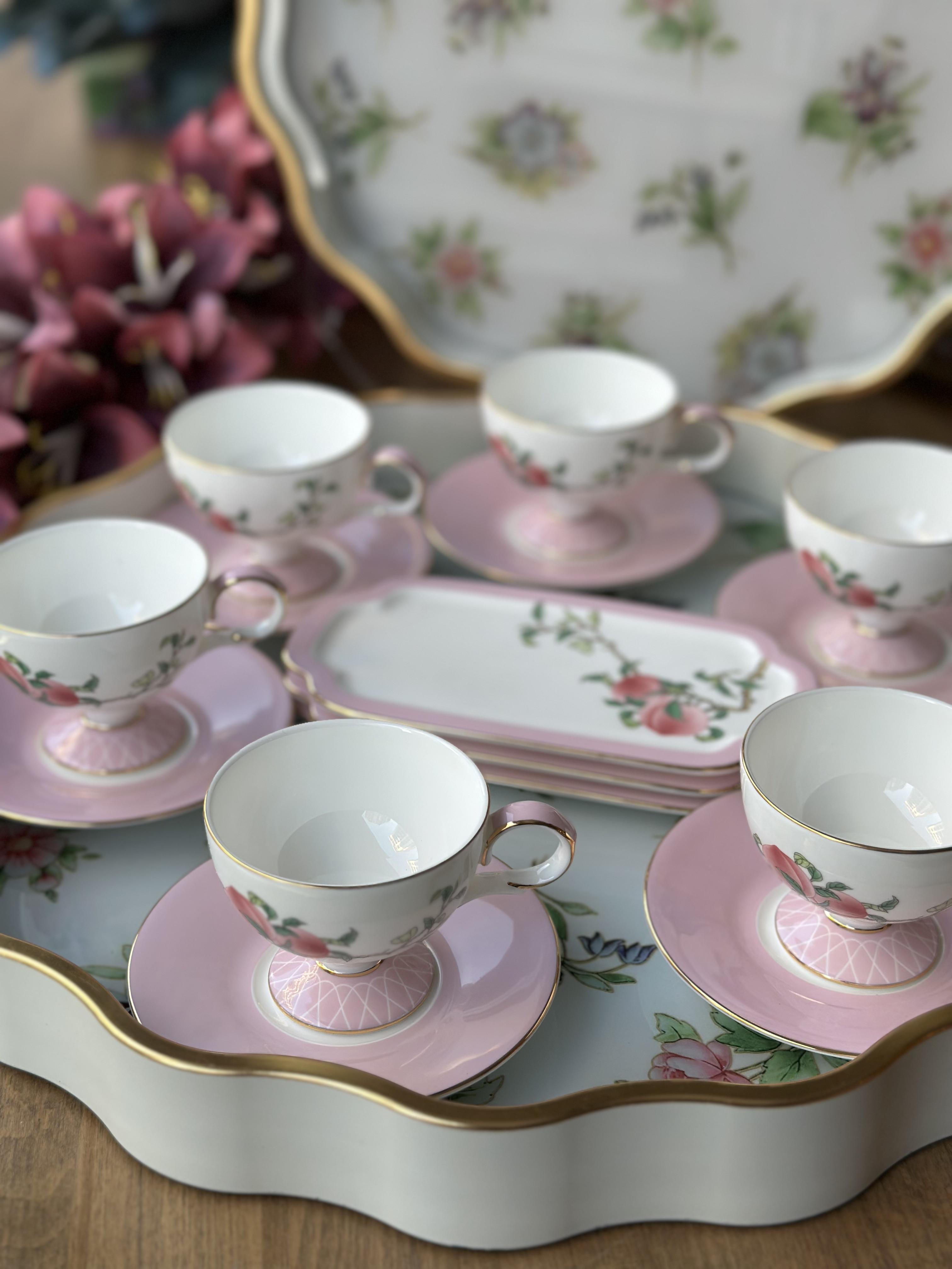 Peachy 15 Prç 6lı Kahve Fincanı Seti 90cc