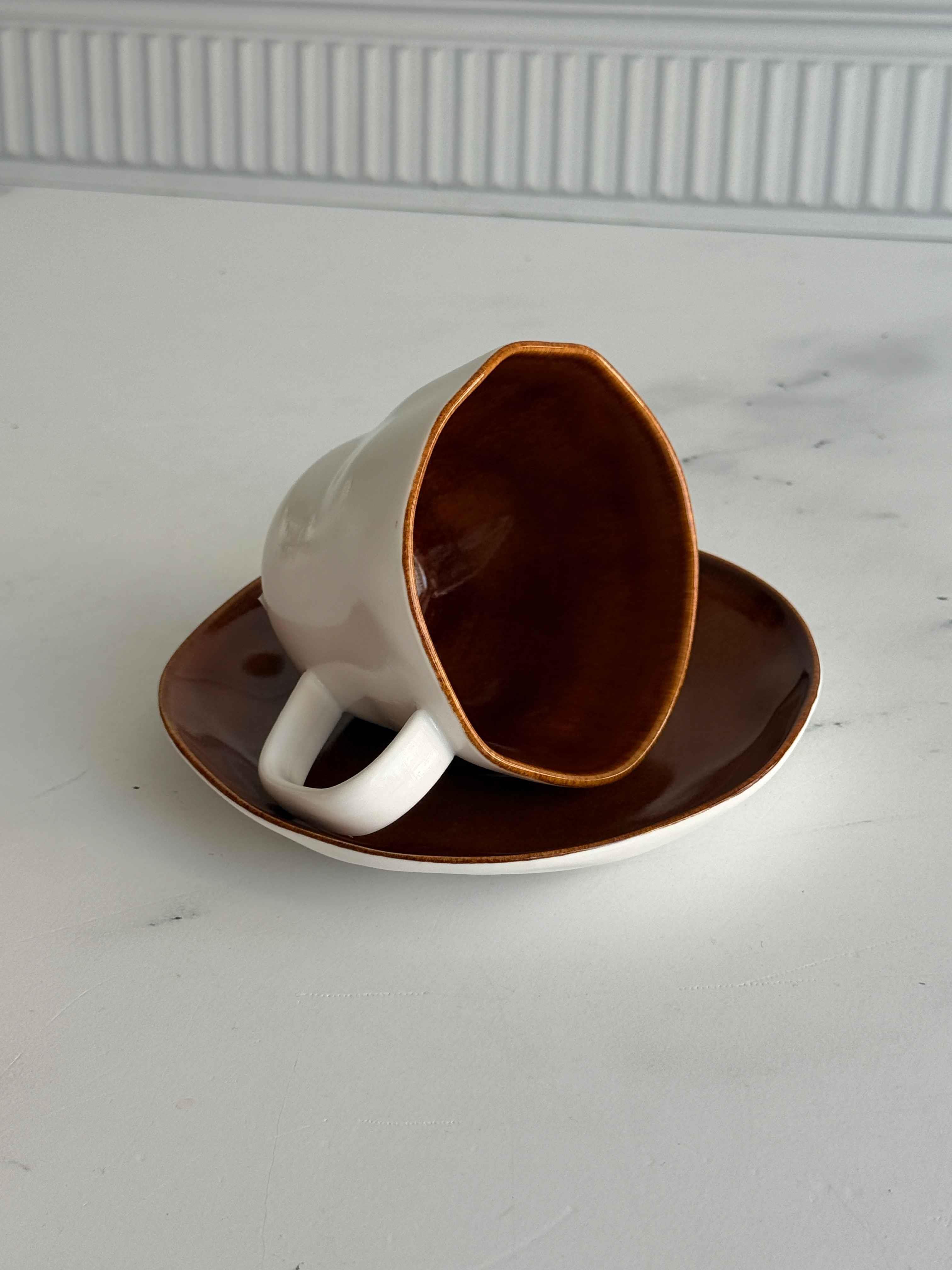 Porselen Çay Fincanı Terra 250ml