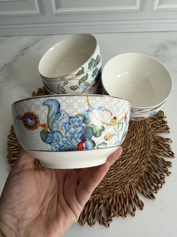 Porselen Çorba Kasesi 6'Lı 14 Cm Azur