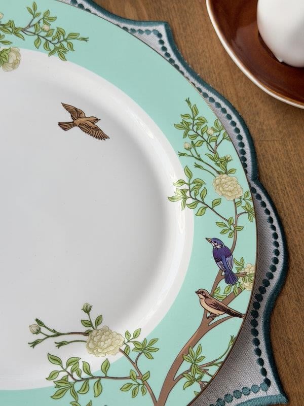 Porselen Kahvaltı Takımı 6 Kişilik 46 Parça Secret Garden