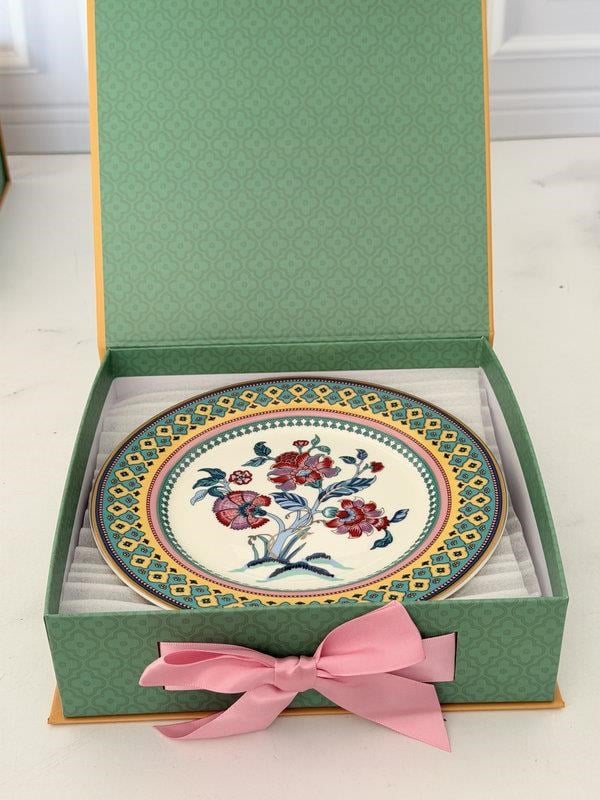 Porselen Pasta Tabak 6'lı 19 Cm Life