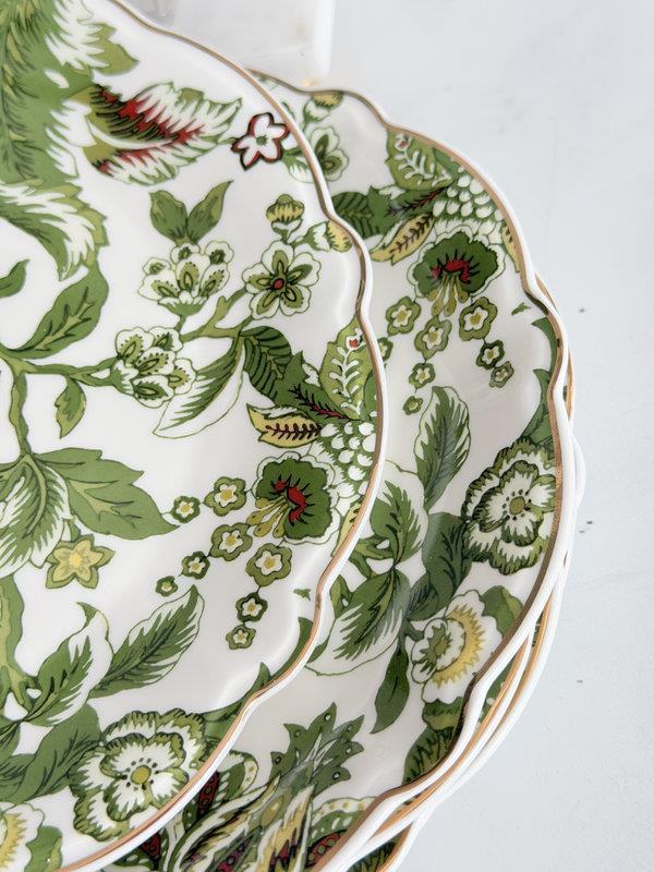 Porselen Pasta Tabak 6'Lı 19cm Willow