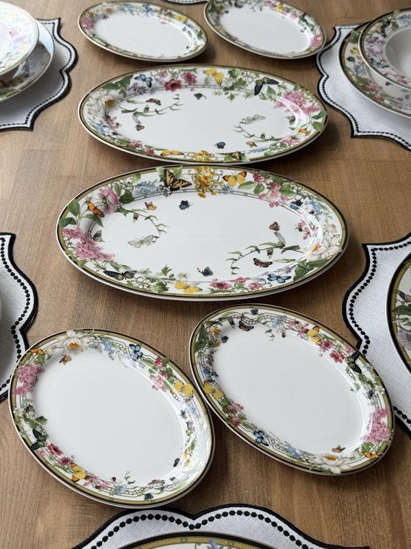 Porselen Yemek Takımı 24 Parça 6 Kişilik Muse Garden 