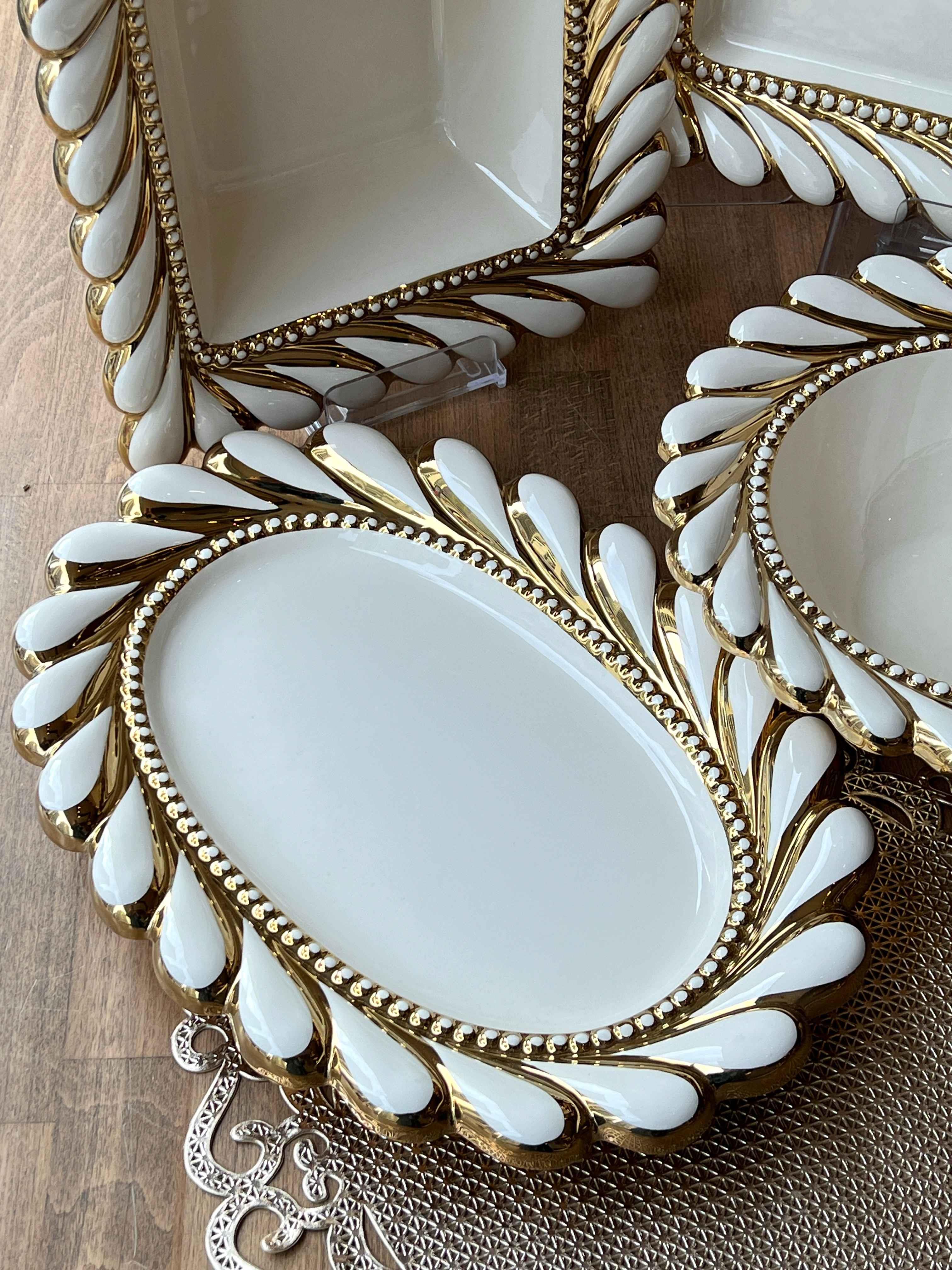 Rönesans Servis Sunum Seti 5 Parça