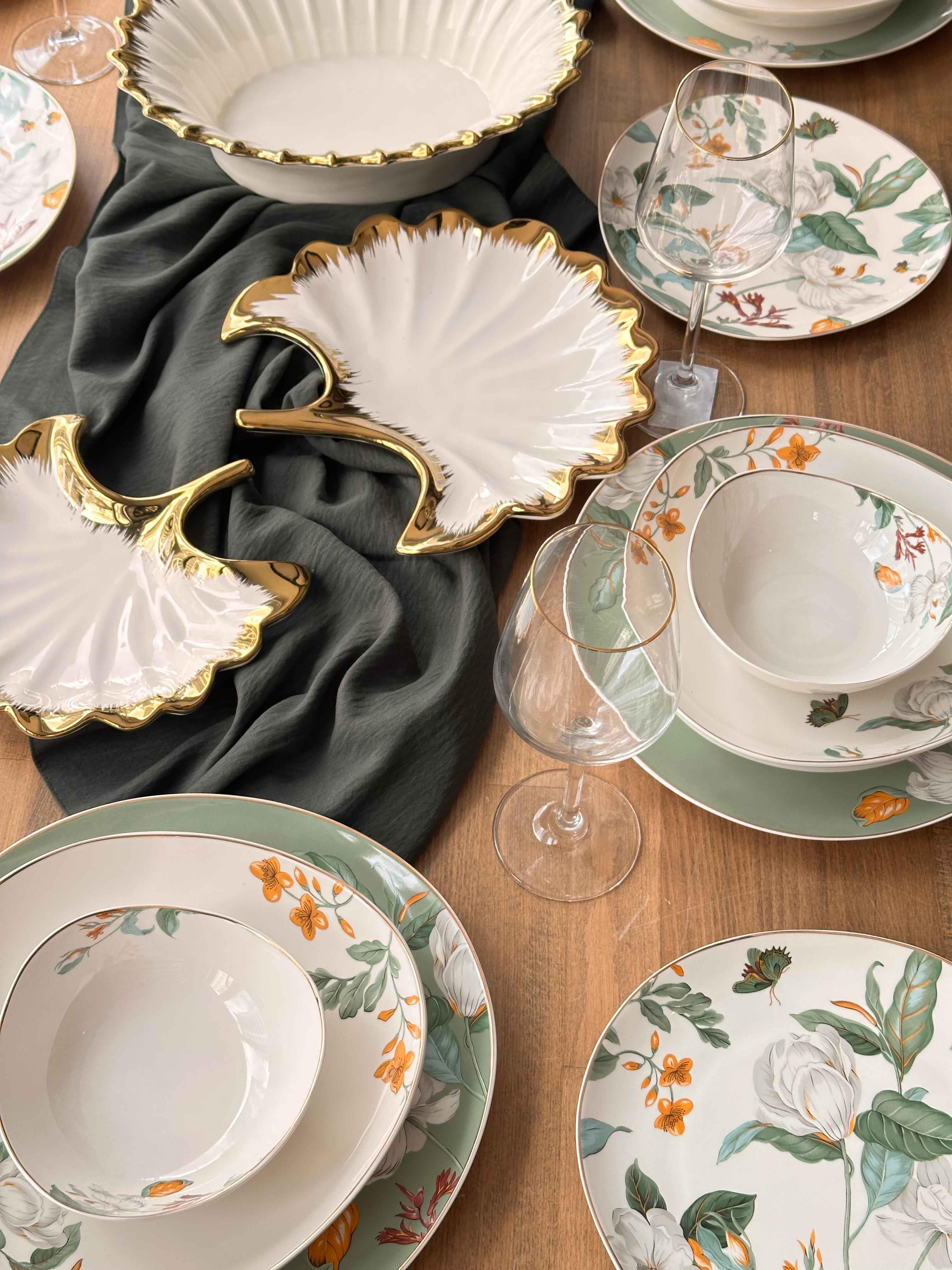 Rossev Yemek Takımı Almira 35 Parça 6 Kişilik