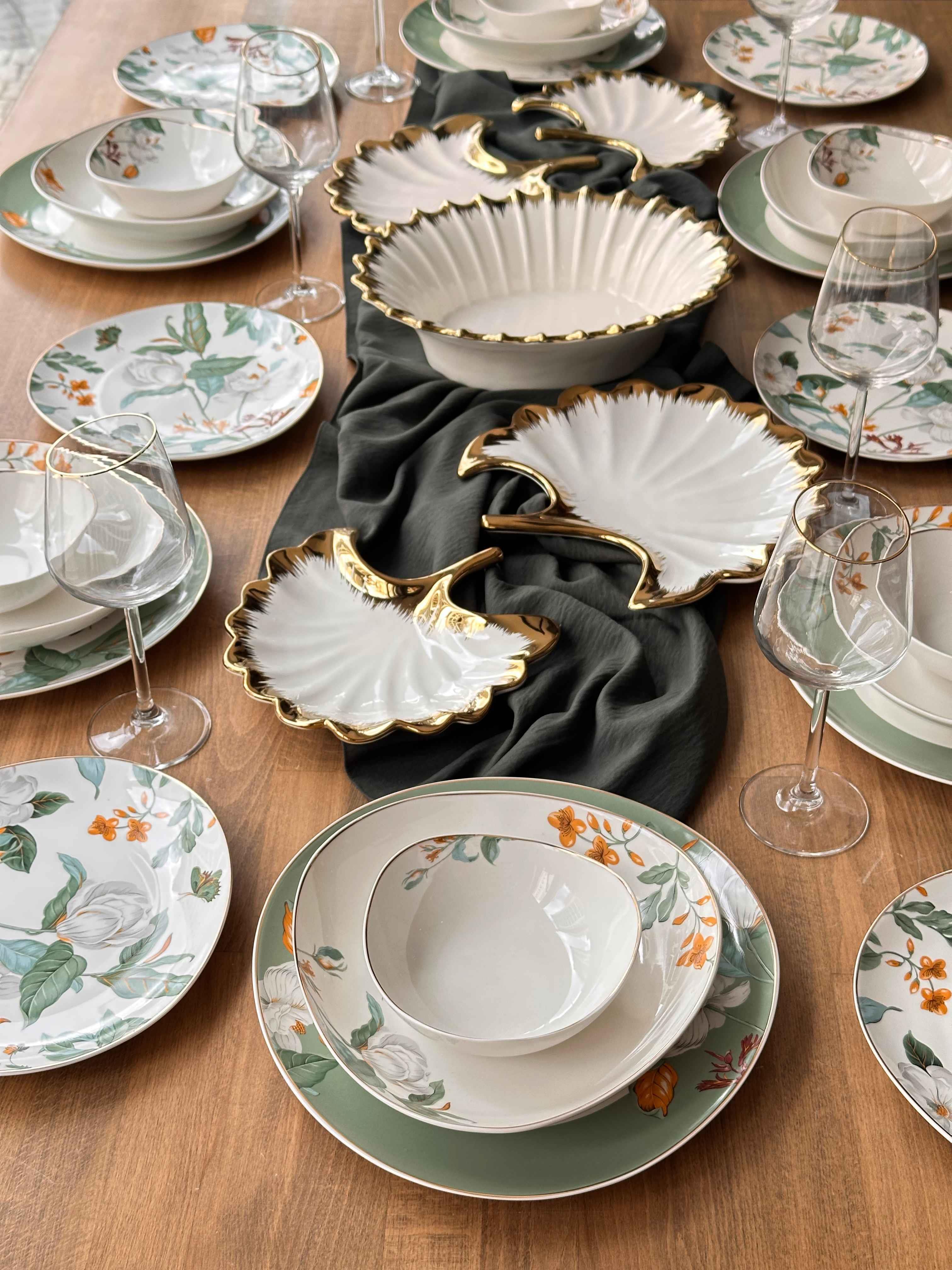 Rossev Yemek Takımı Almira 35 Parça 6 Kişilik