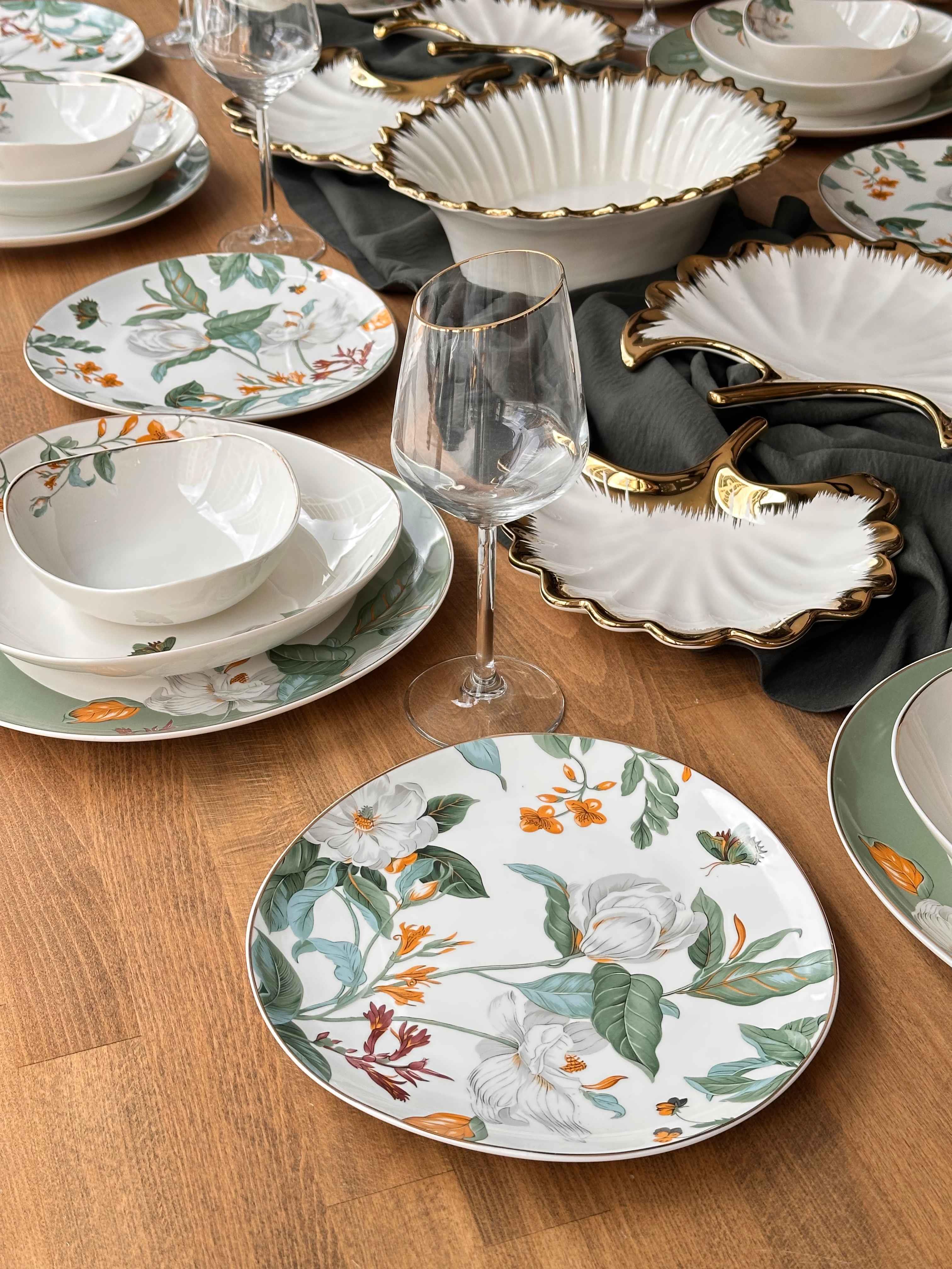 Rossev Yemek Takımı Almira 35 Parça 6 Kişilik