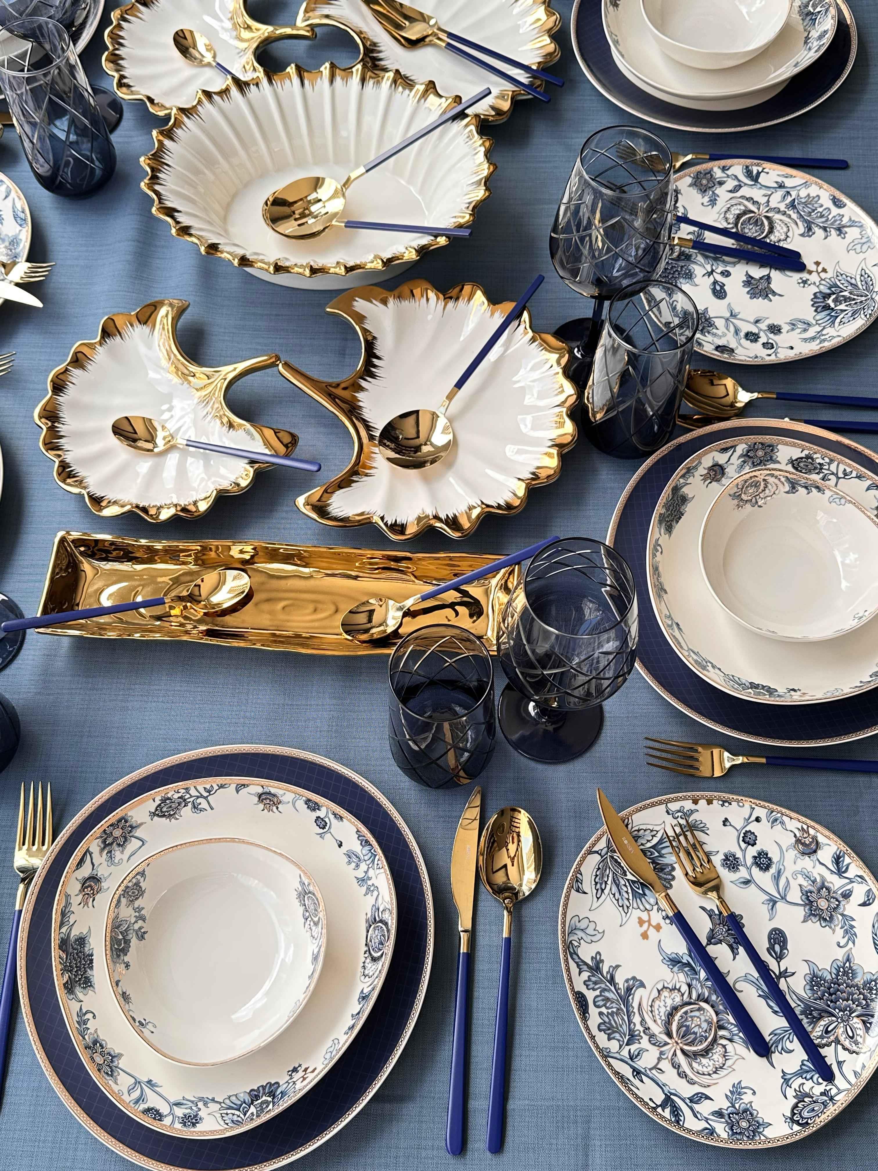 Rossev Yemek Takımı Marenza 90 Parça 6 Kişilik