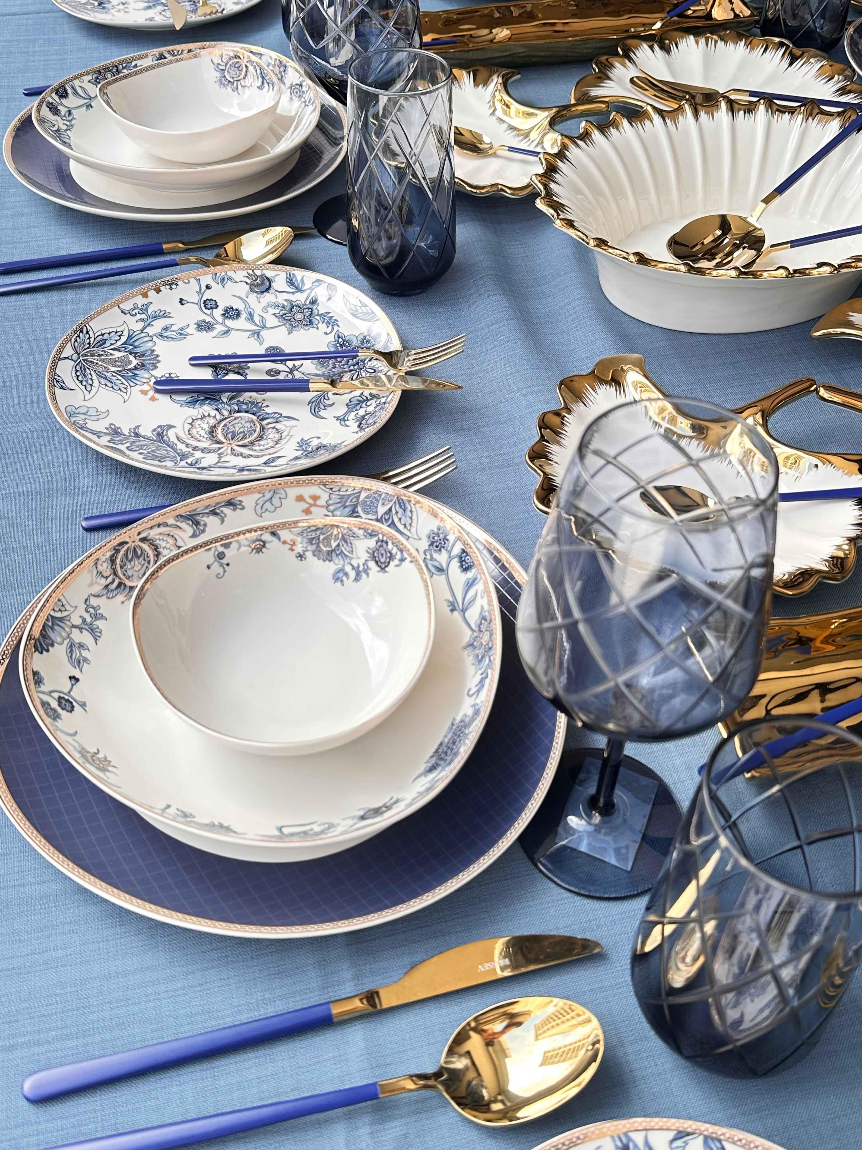 Rossev Yemek Takımı Marenza 90 Parça 6 Kişilik