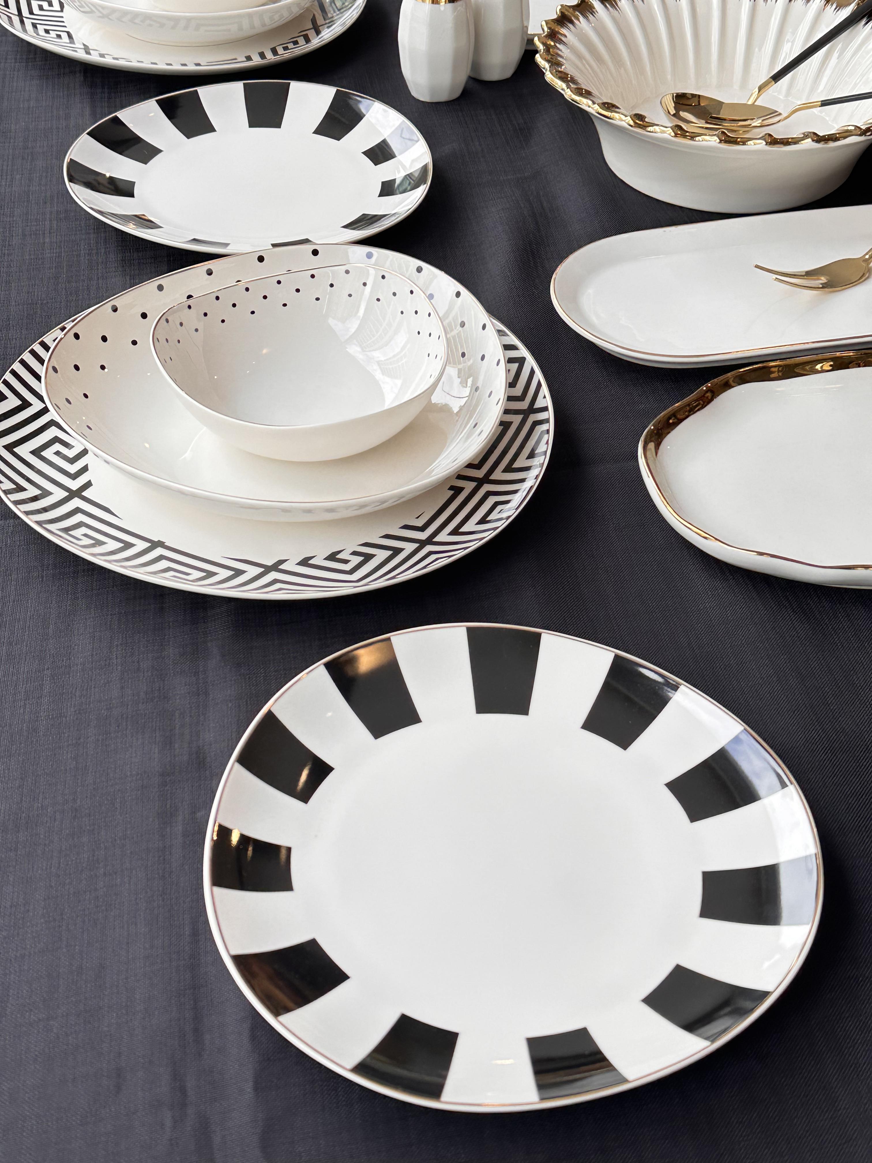 Rossev Yemek Takımı Valessa 36 Parça 6 Kişilik