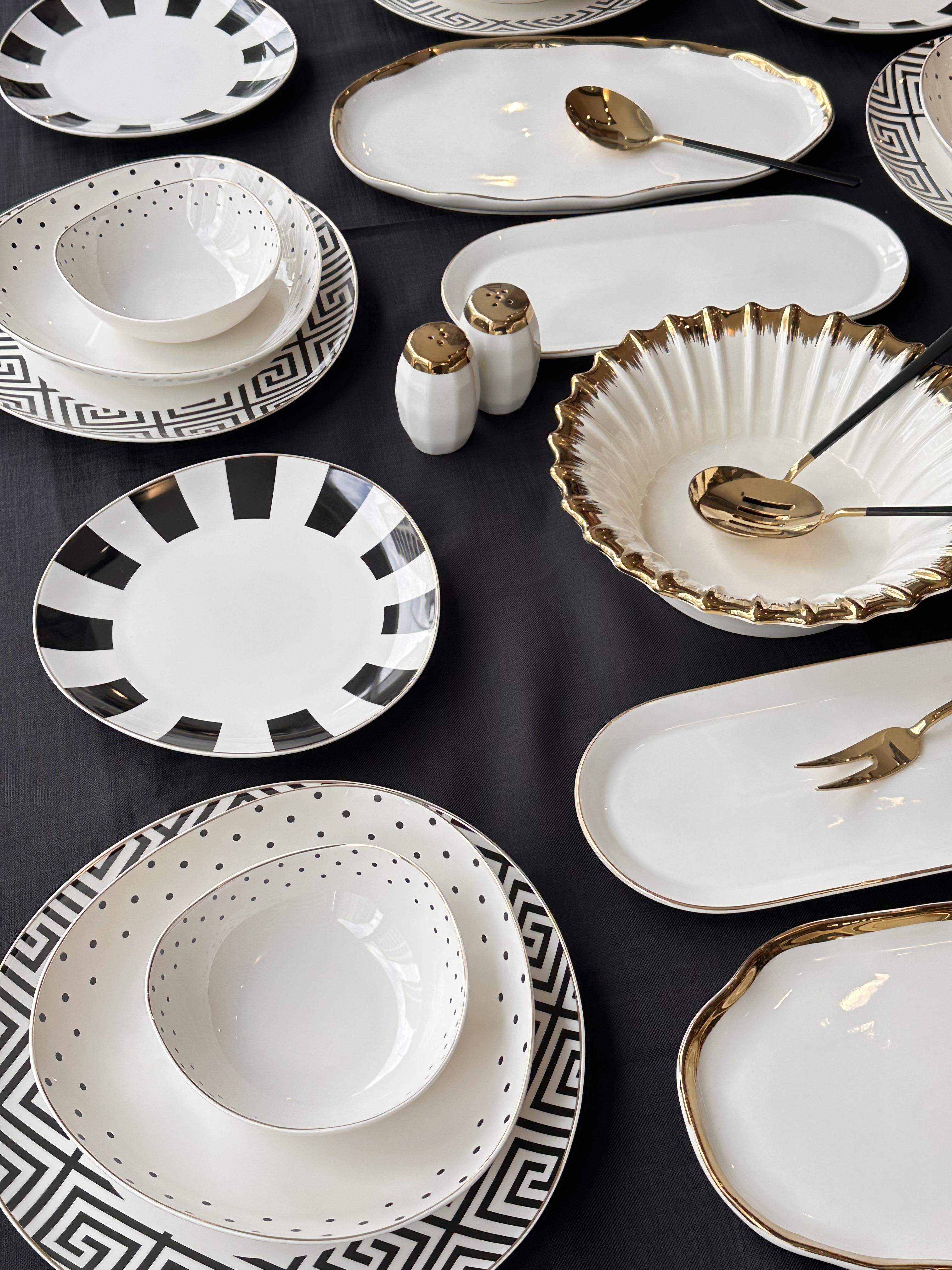 Rossev Yemek Takımı Valessa 36 Parça 6 Kişilik