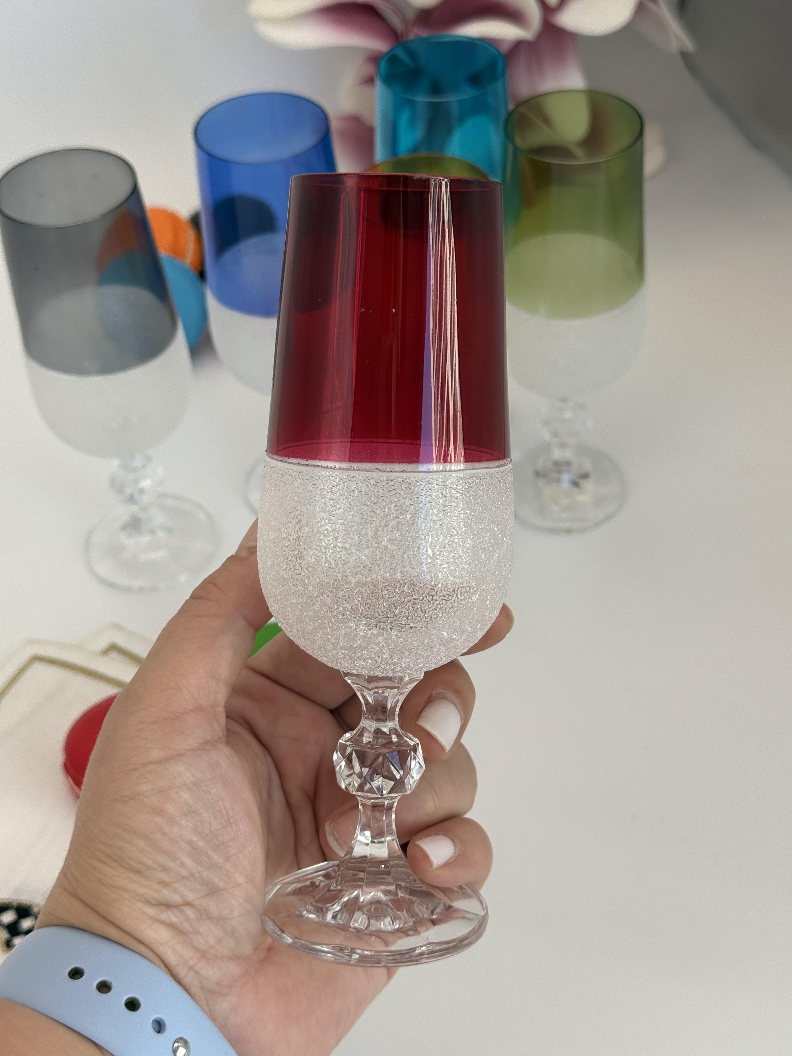 Royal Mix Kahve Yanı Kristal Su Kadehi-180ml