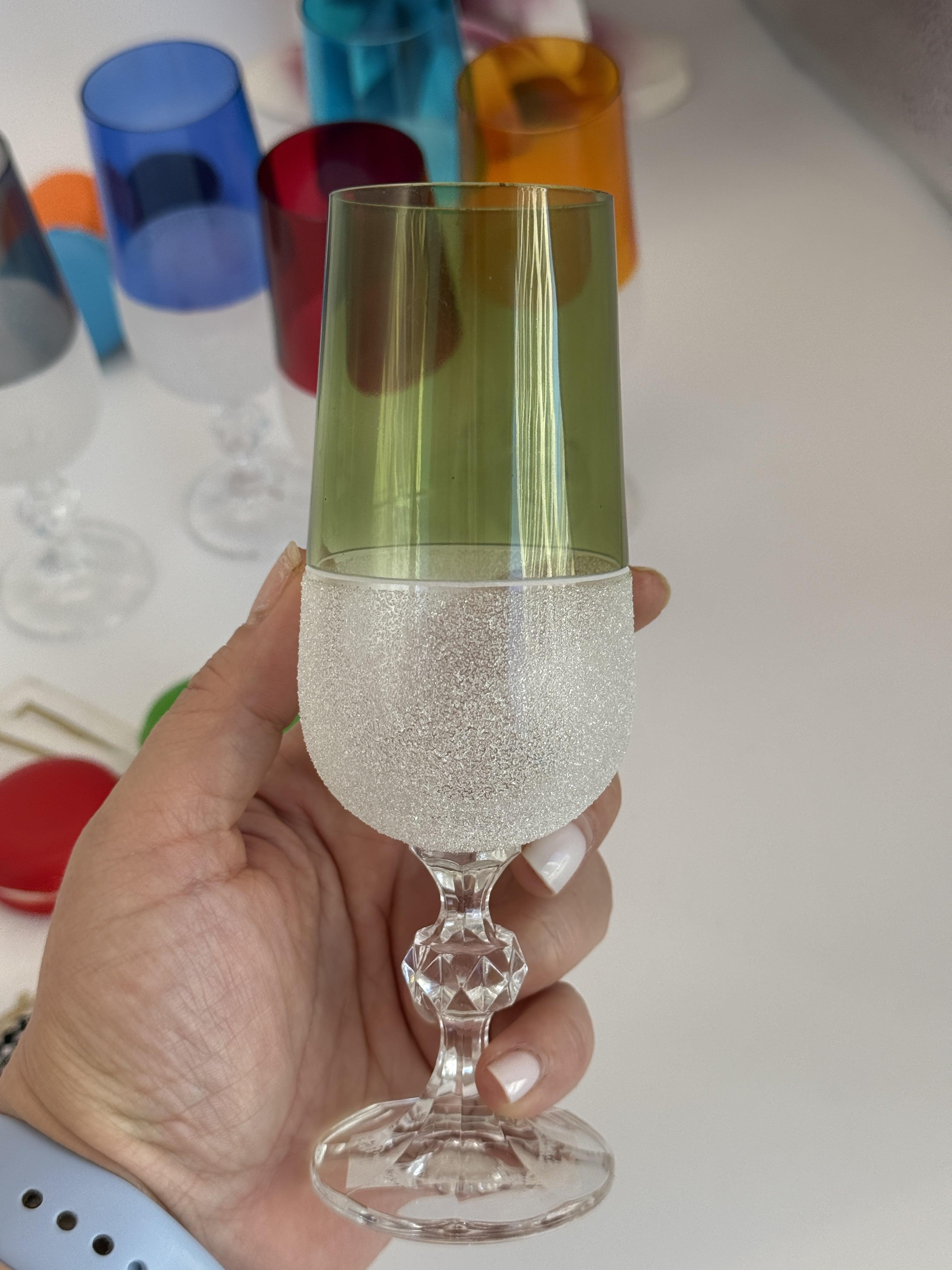 Royal Mix Kahve Yanı Kristal Su Kadehi-250ml