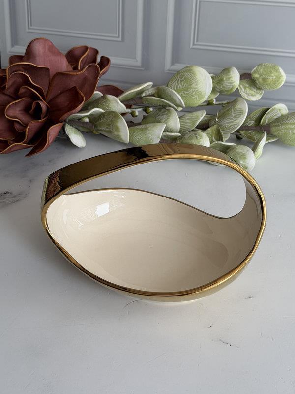 Servis Sunum Tabağı Oval Gondol Dream