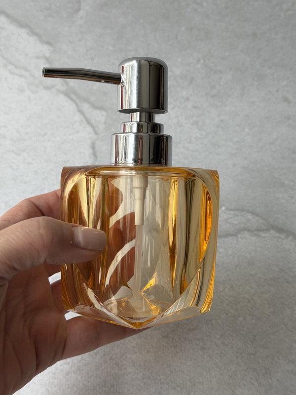 Sıvı Sabunluk Kristal Görünümlü Amber Olive