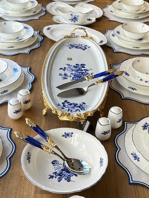 Yemek Takımı Blue Garden 67 Parça 12 Kişilik