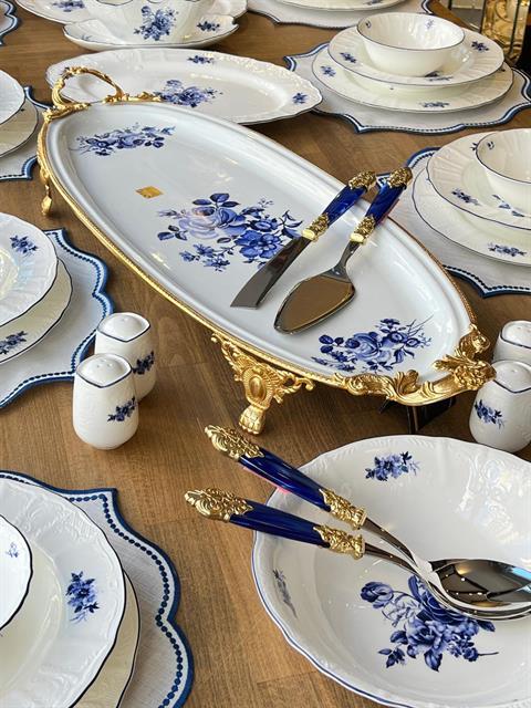Yemek Takımı Blue Garden 67 Parça 12 Kişilik