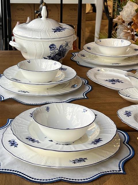 Yemek Takımı Blue Garden 67 Parça 12 Kişilik