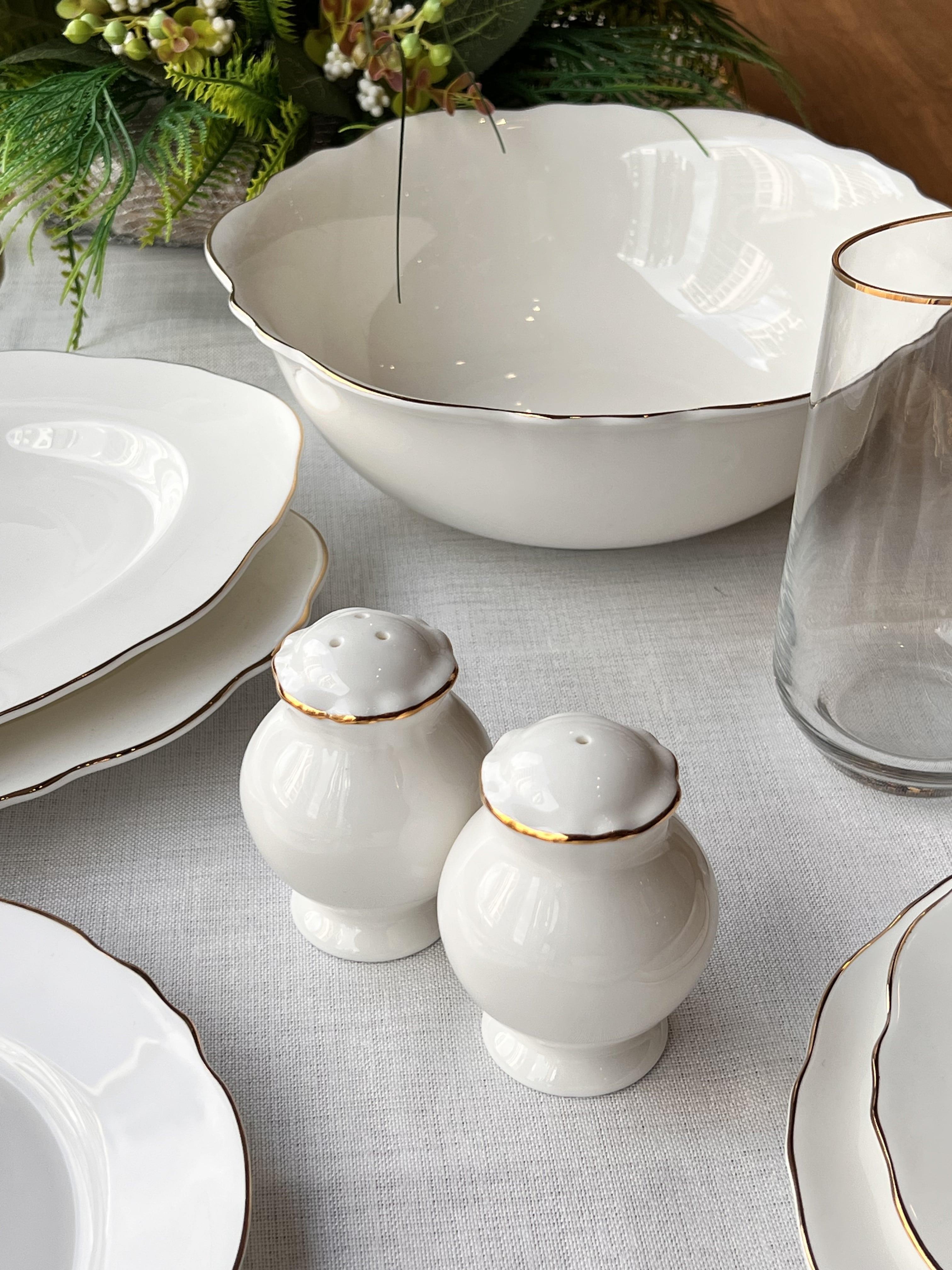 Yemek Takımı Elegance Gold 33 Parça 6 Kişilik