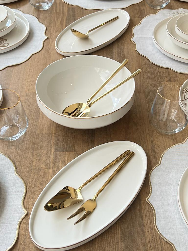 Yemek Takımı Modern Belarus 44 Parça 6 Kişilik