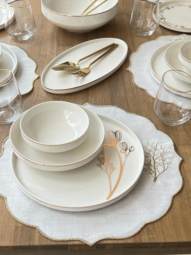 Yemek Takımı Modern Belarus 44 Parça 6 Kişilik
