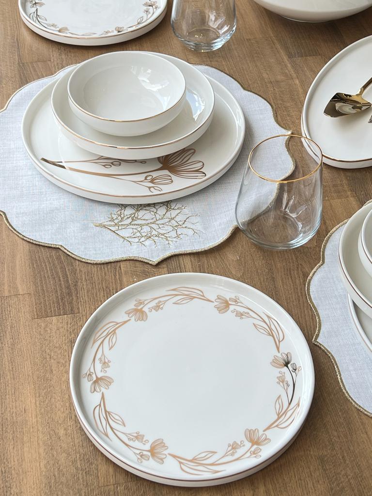 Yemek Takımı Modern Belarus 44 Parça 6 Kişilik