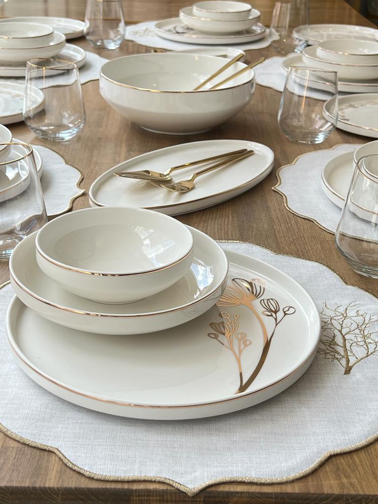 Yemek Takımı Modern Belarus 44 Parça 6 Kişilik