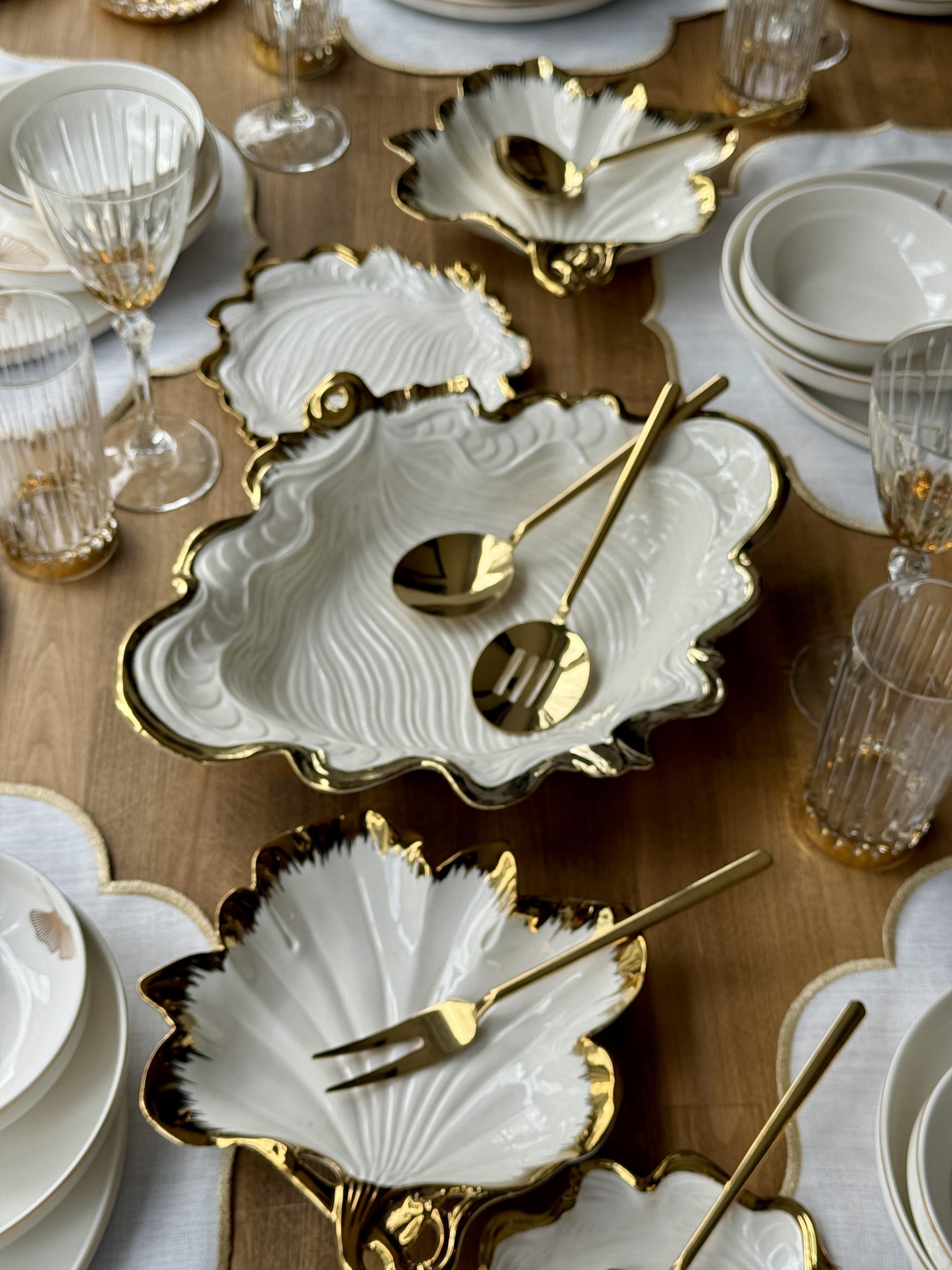 Yemek Takımı Modern Ginkgo 53 Parça 6 Kişilik 