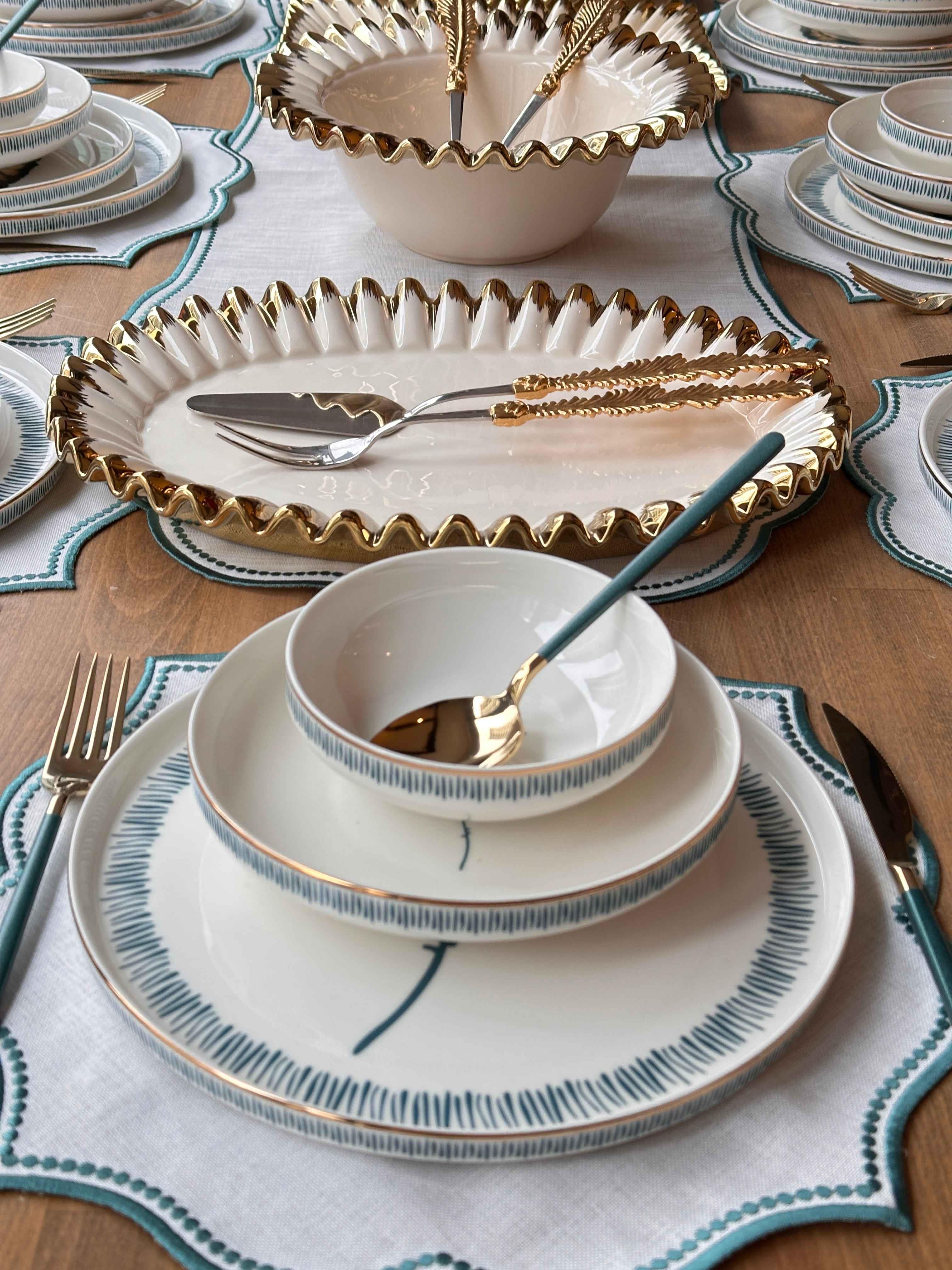 Yemek Takımı Modern Grace 157 Parça 12 Kişilik 