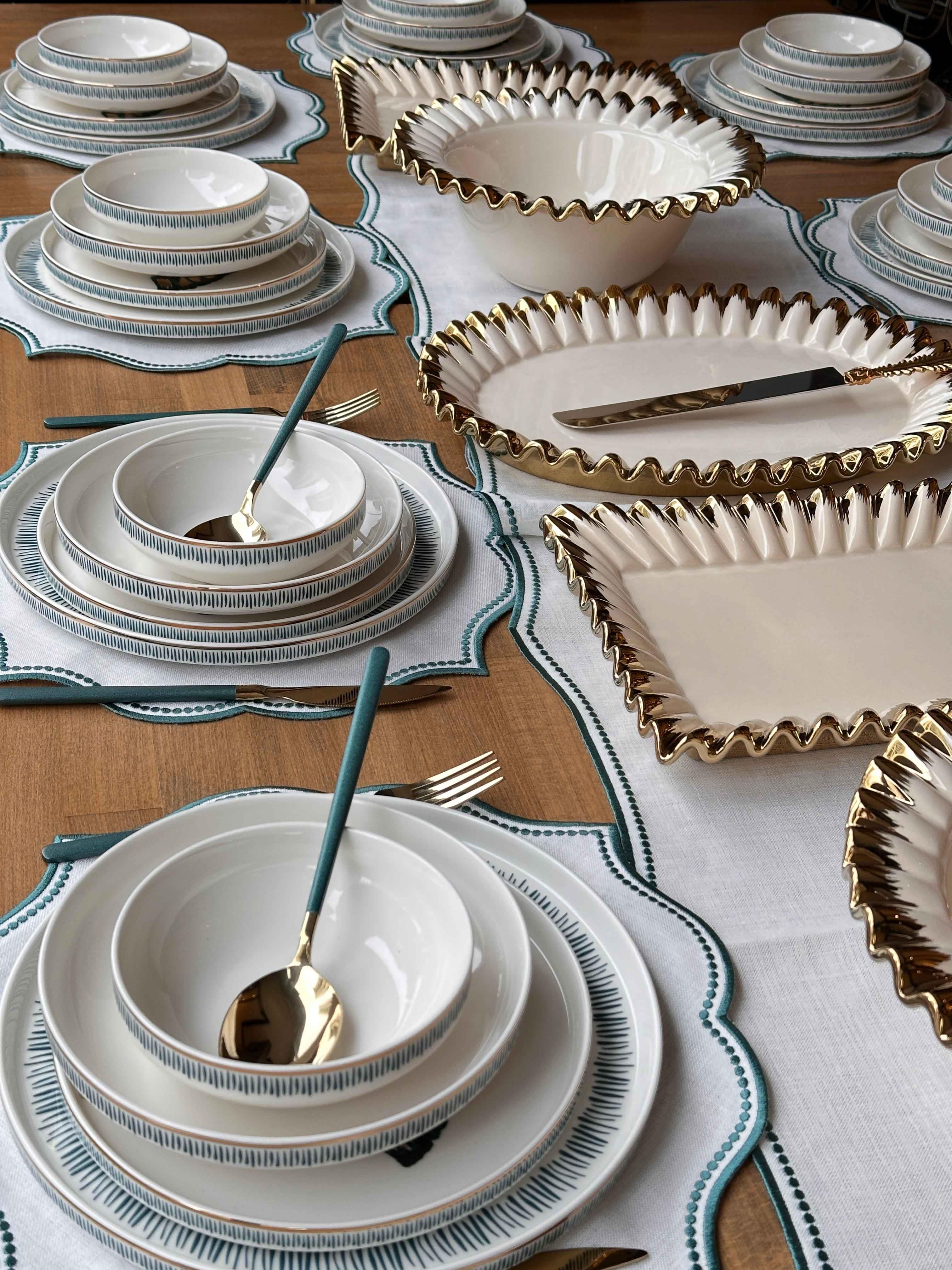 Yemek Takımı Modern Grace 157 Parça 12 Kişilik 