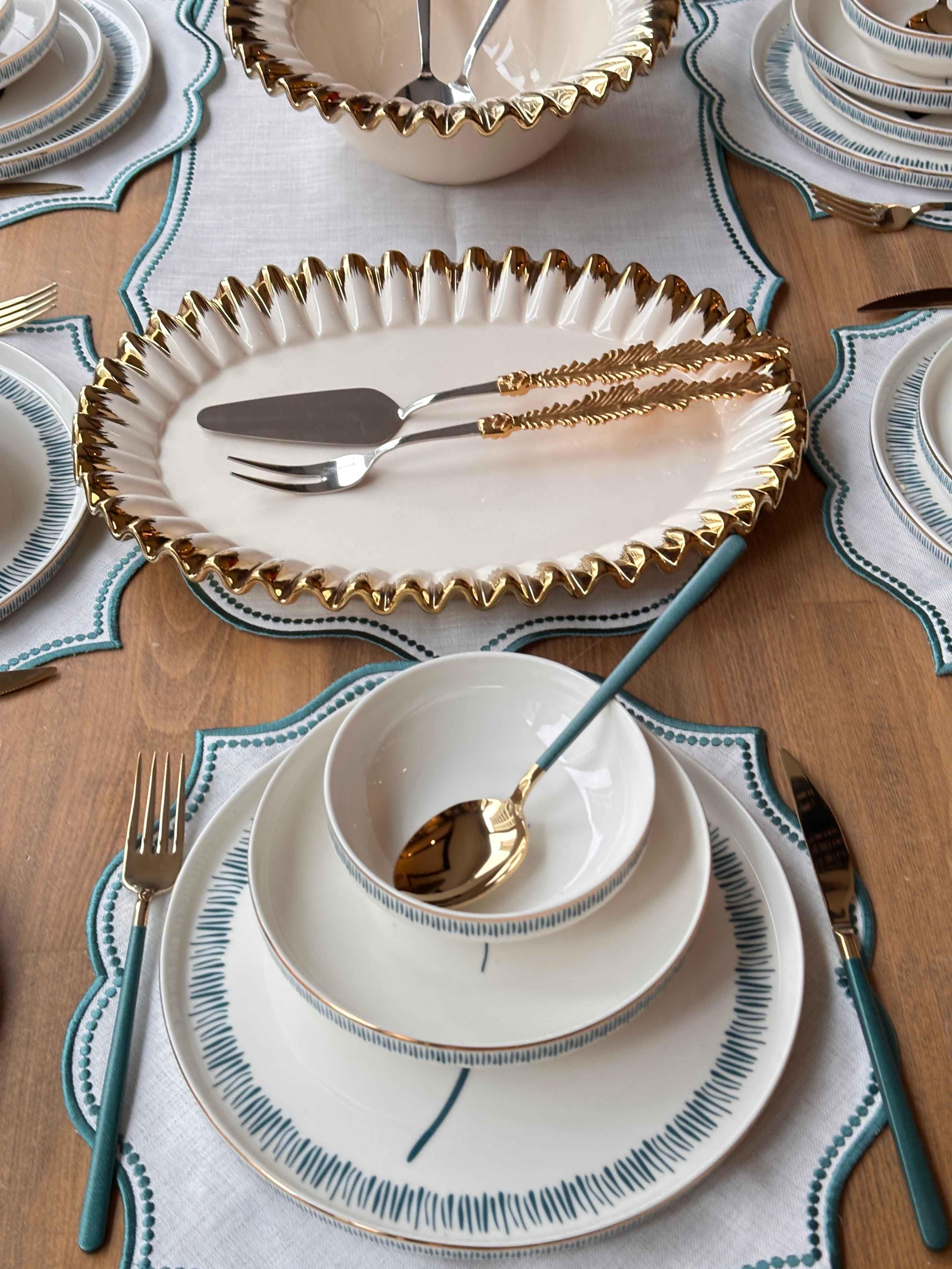 Yemek Takımı Modern Grace 157 Parça 12 Kişilik 