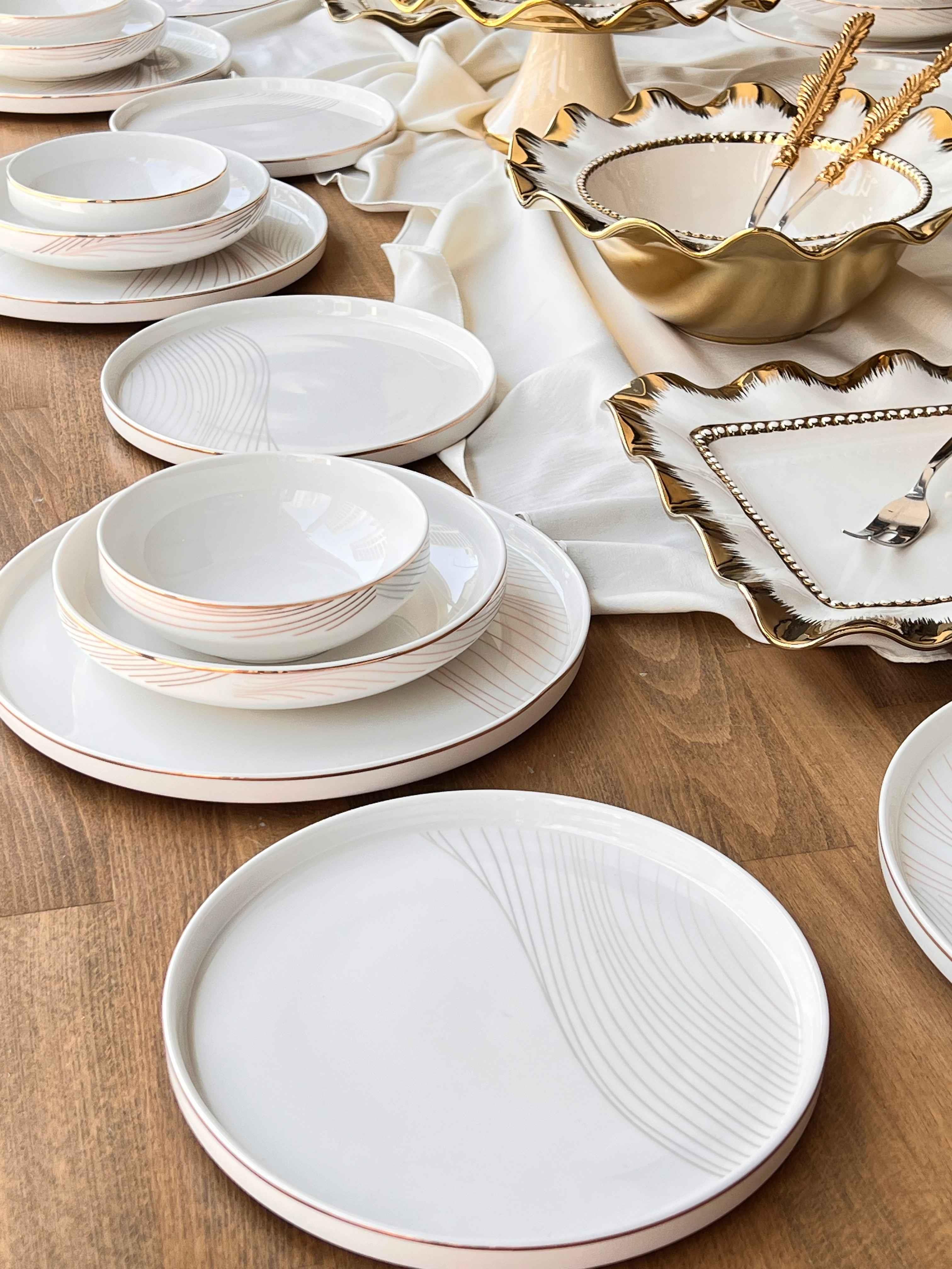 Yemek Takımı Modern Line 58 Parça 12 Kişilik