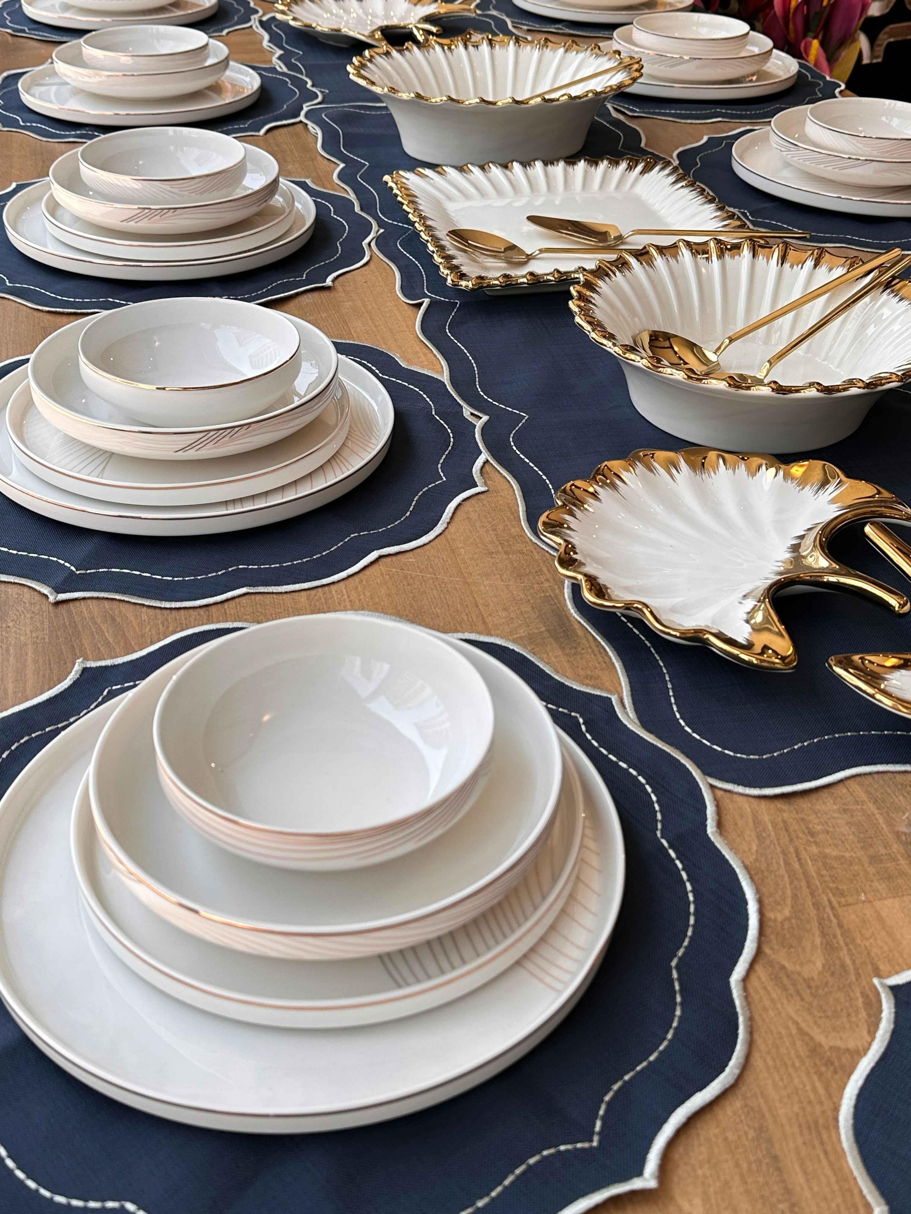 Yemek Takımı Modern Line 86 Parça 12 Kişilik