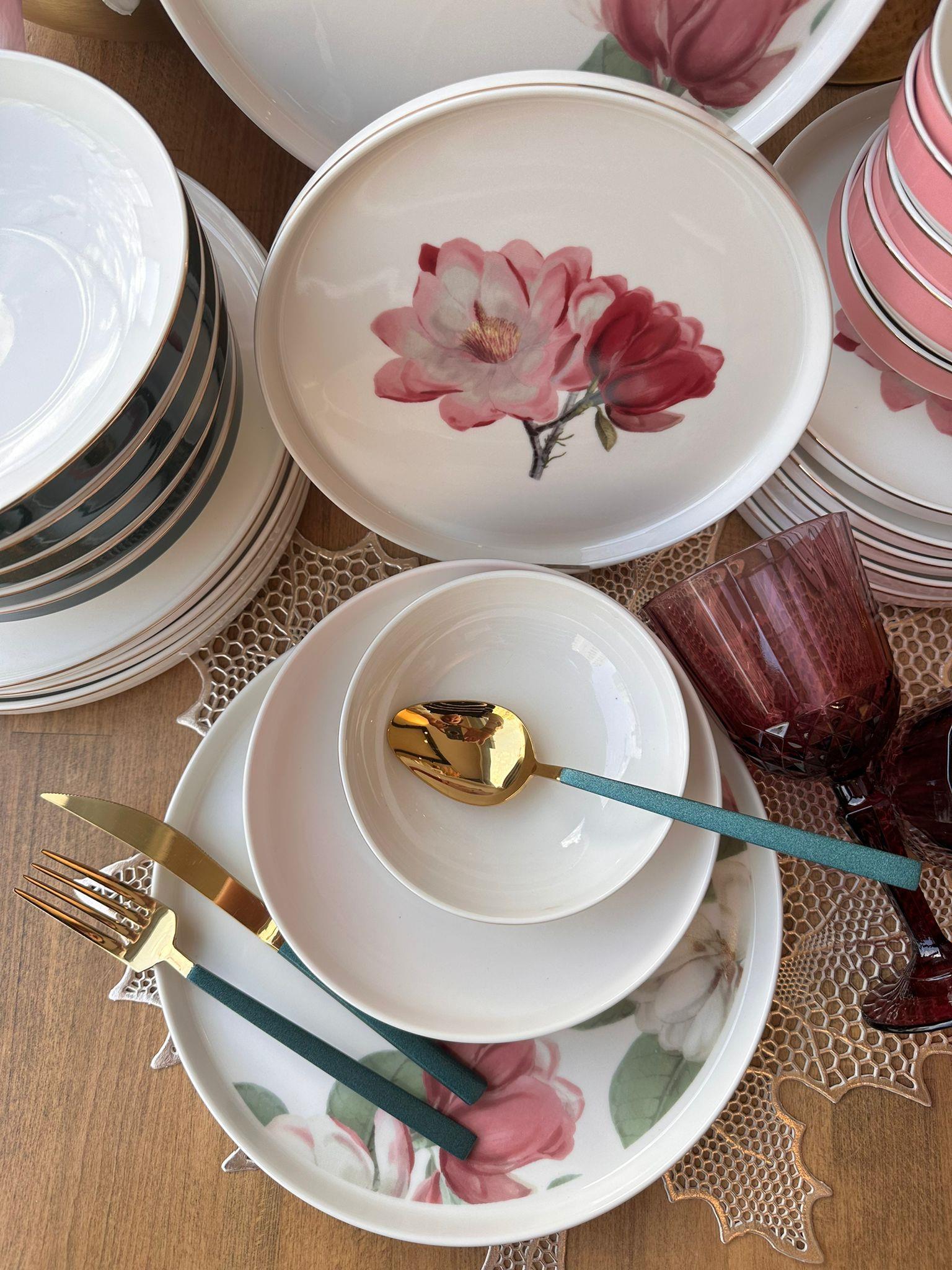 Yemek Takımı Modern Nancy 24 Parça 6 Kişilik