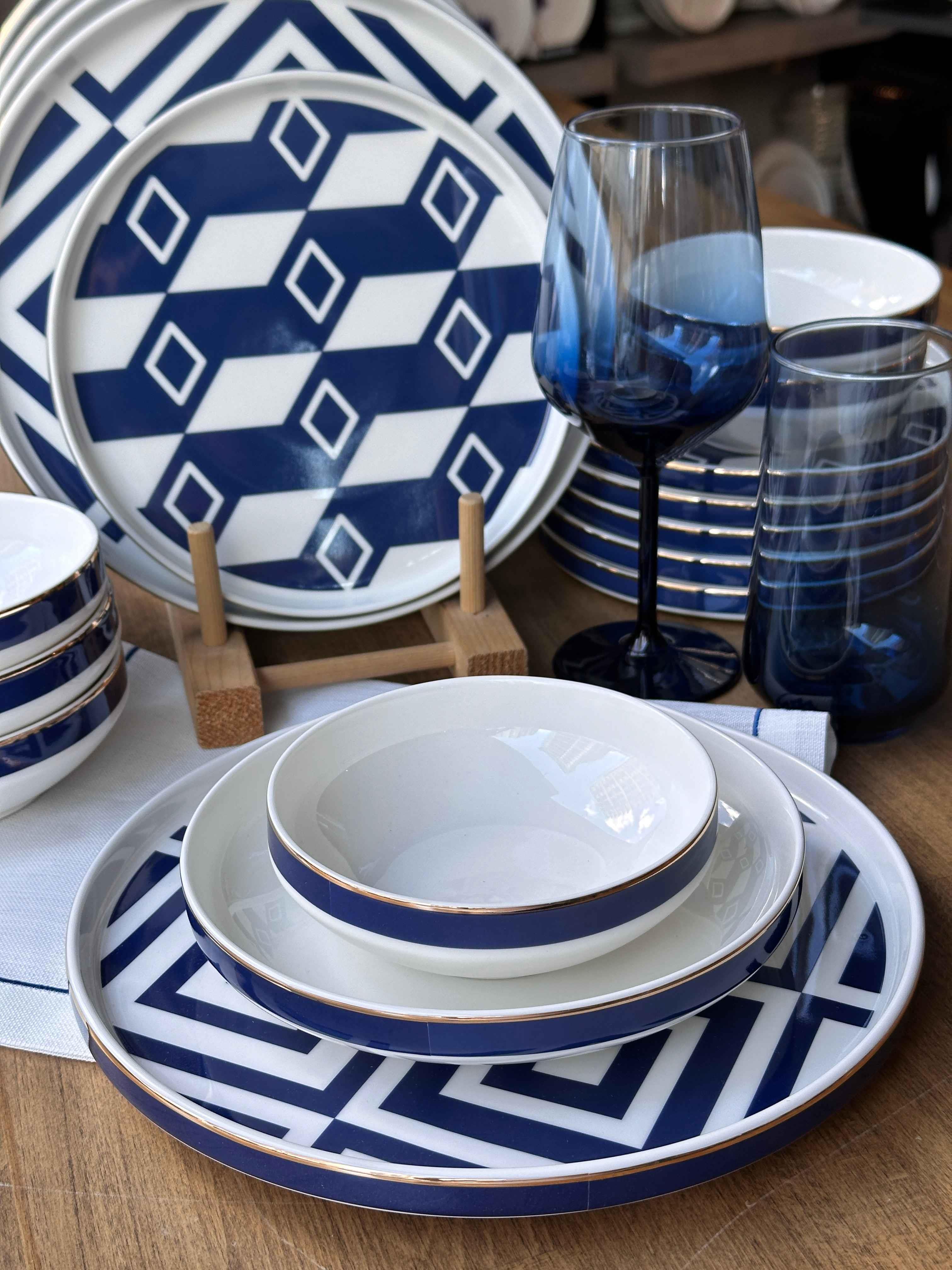 Yemek Takımı Modern Savona 24 Parça 6 Kişilik