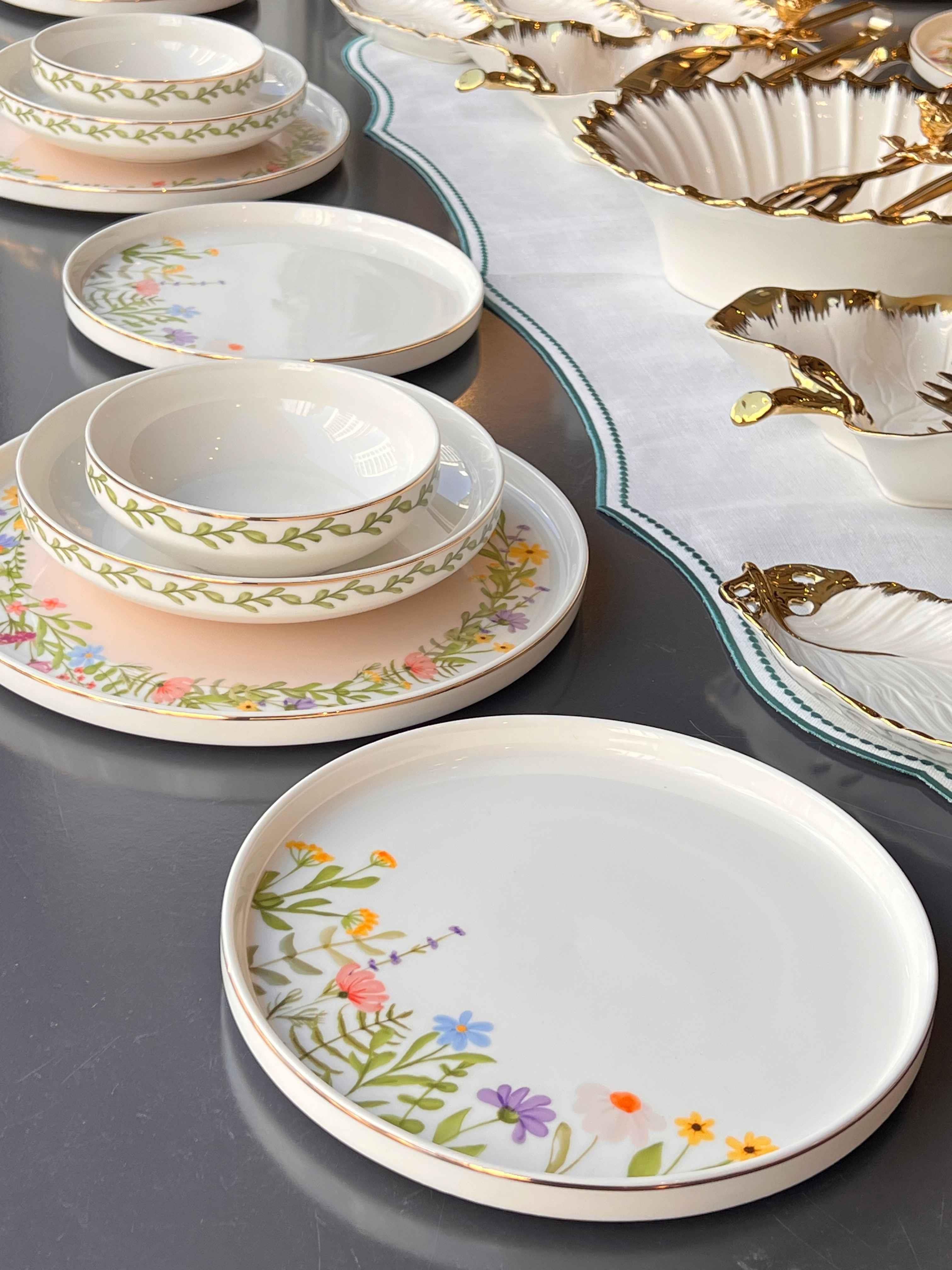 Yemek Takımı Modern Spring 37 Parça 6 Kişilik