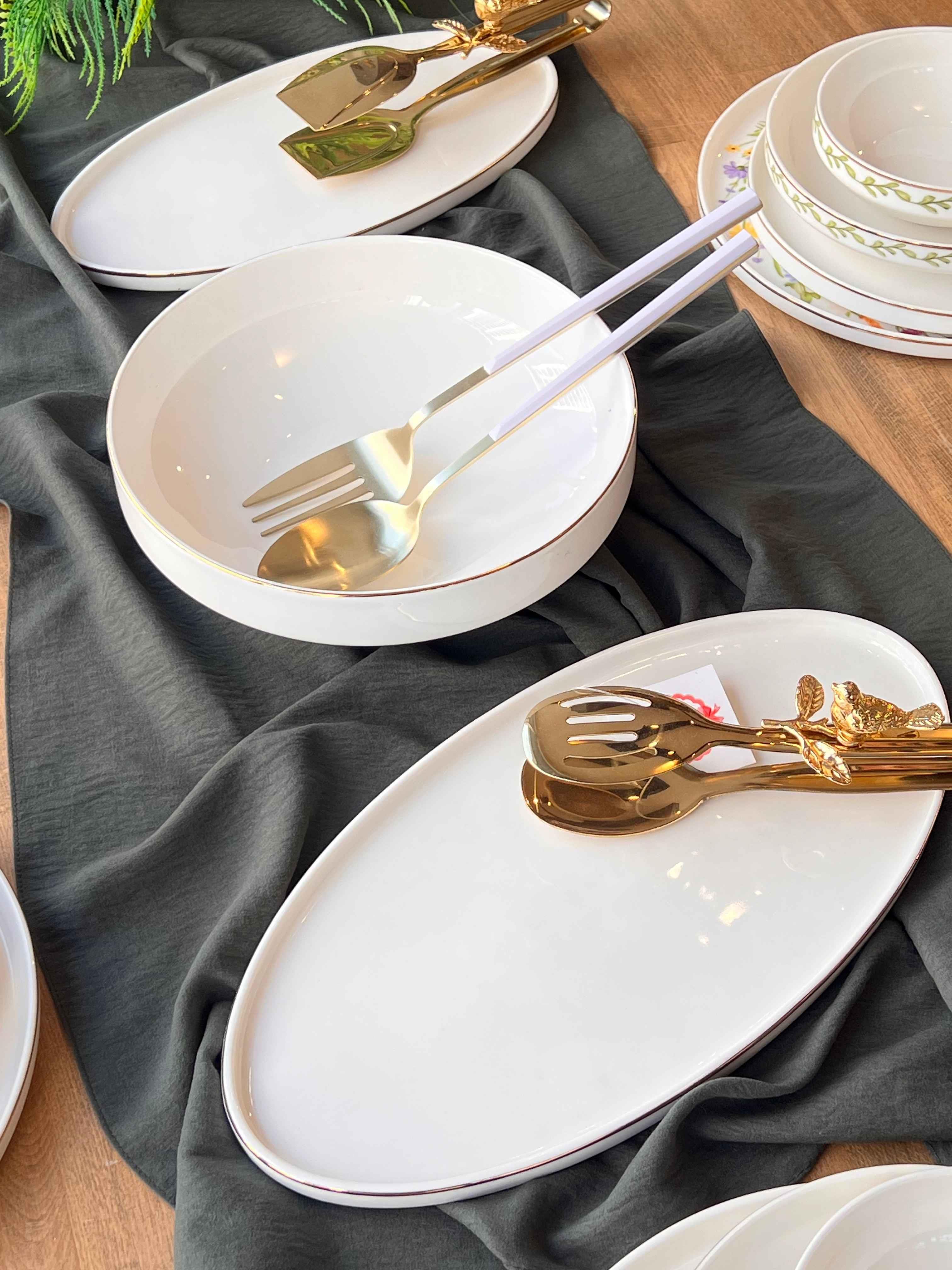 Yemek Takımı Modern Spring 59 Parça 12 Kişilik